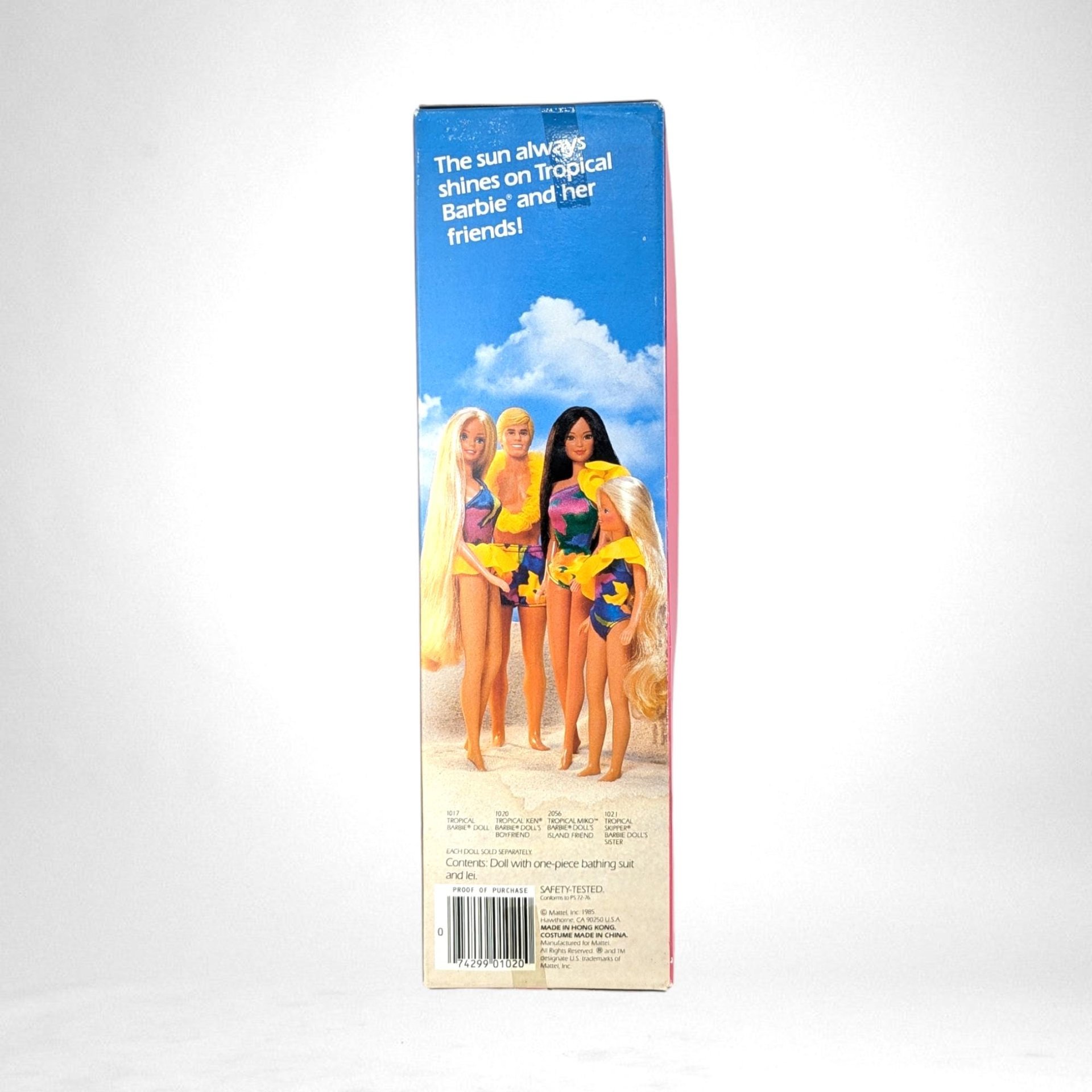 1985 Mattel Tropical Ken Doll | New in Package | Vintage Barbie's Boyfriend | Collectible 80s Toy