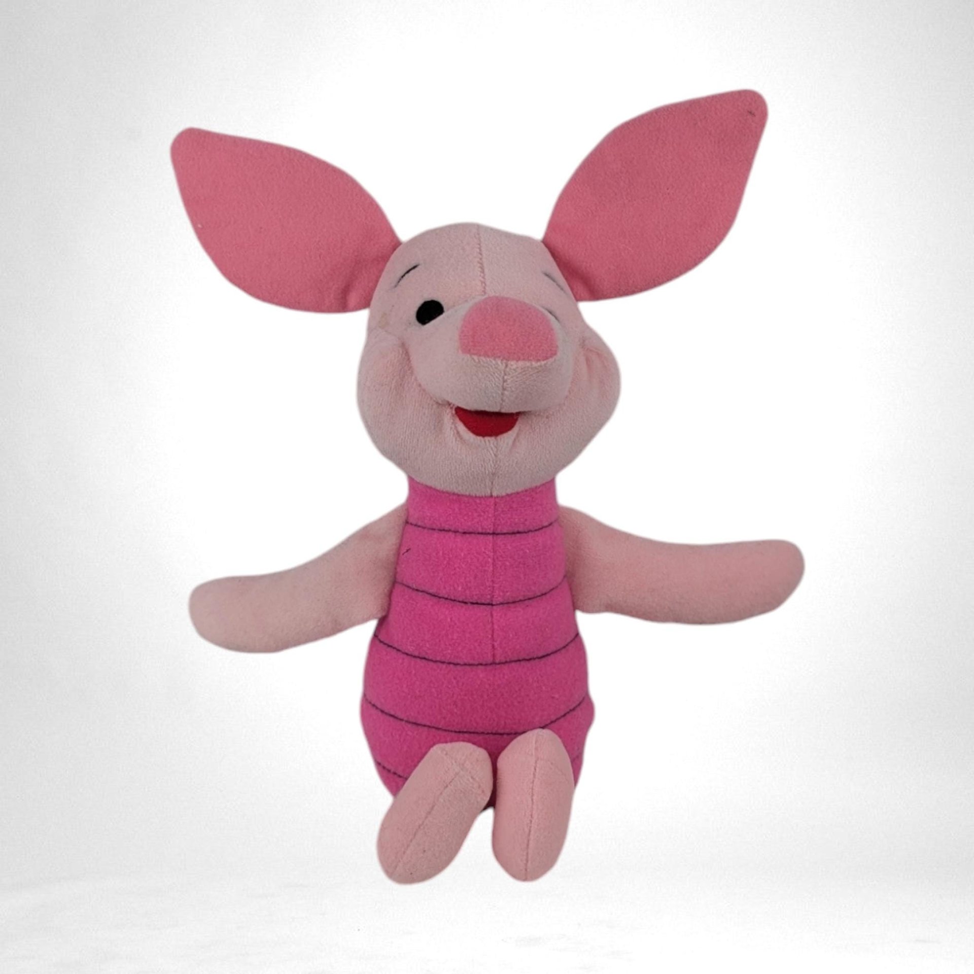 Vintage Mattel Piglet Plush 12" - Winnie the Pooh - Collectible Toy - Nostalgic Gift
