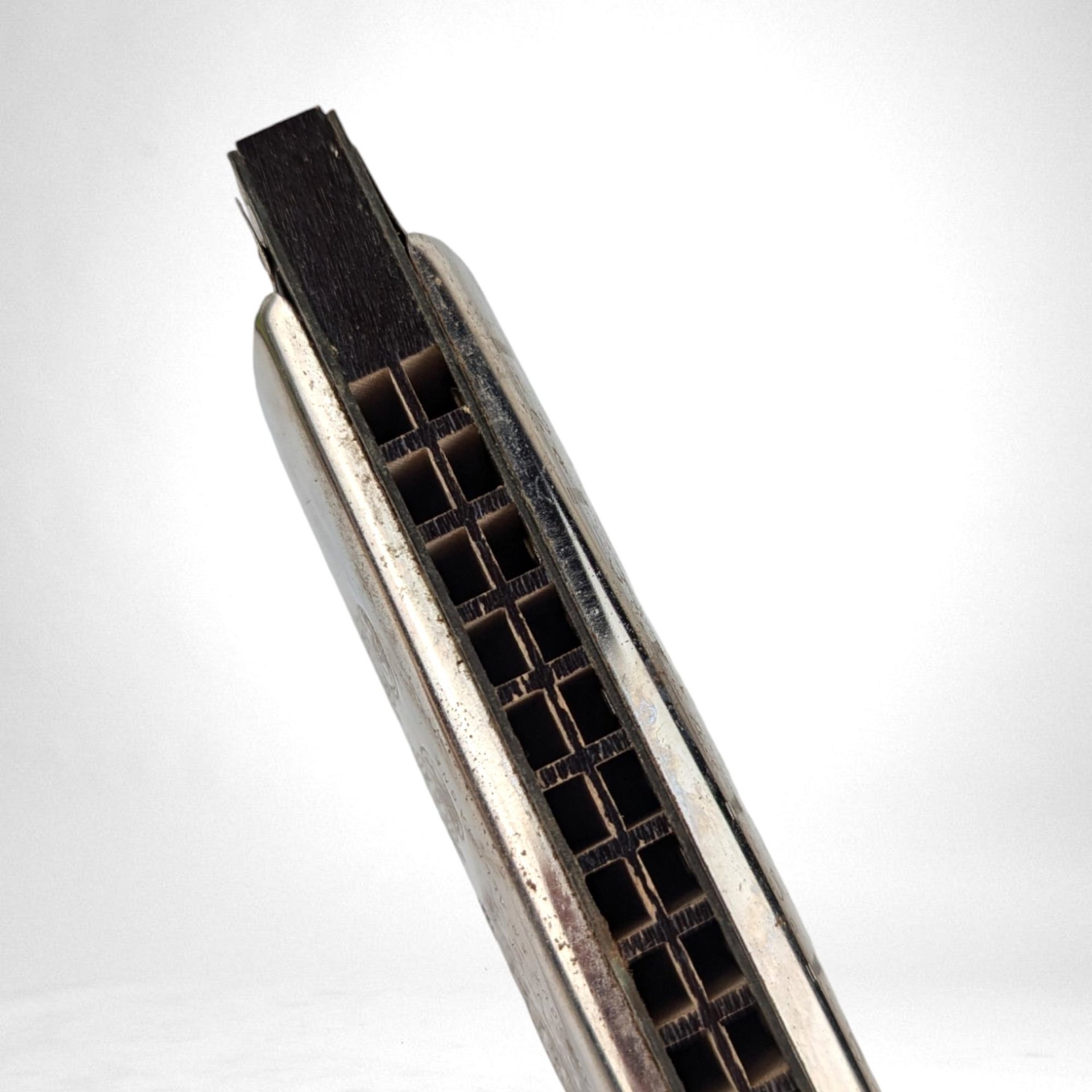 Vintage M. Hohner The Echo Harmonica - 5 1/2" - German Made - Collectible Musical Instrument - Untested