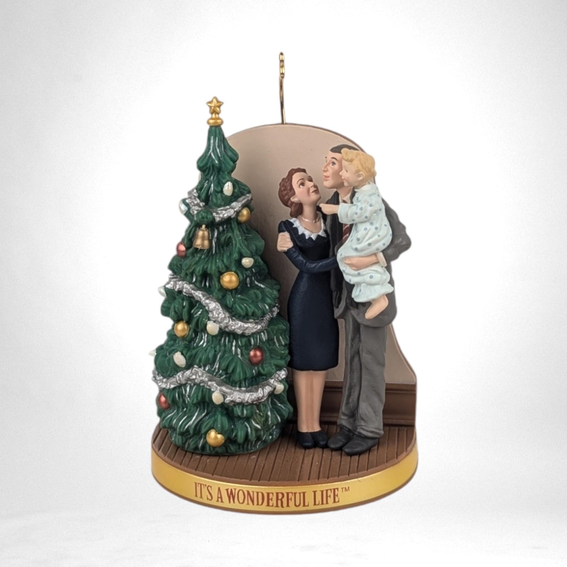 Vintage 1996 Hallmark "It's a Wonderful Life" Ornament | Christmas Decor | Classic Movie | Gift
