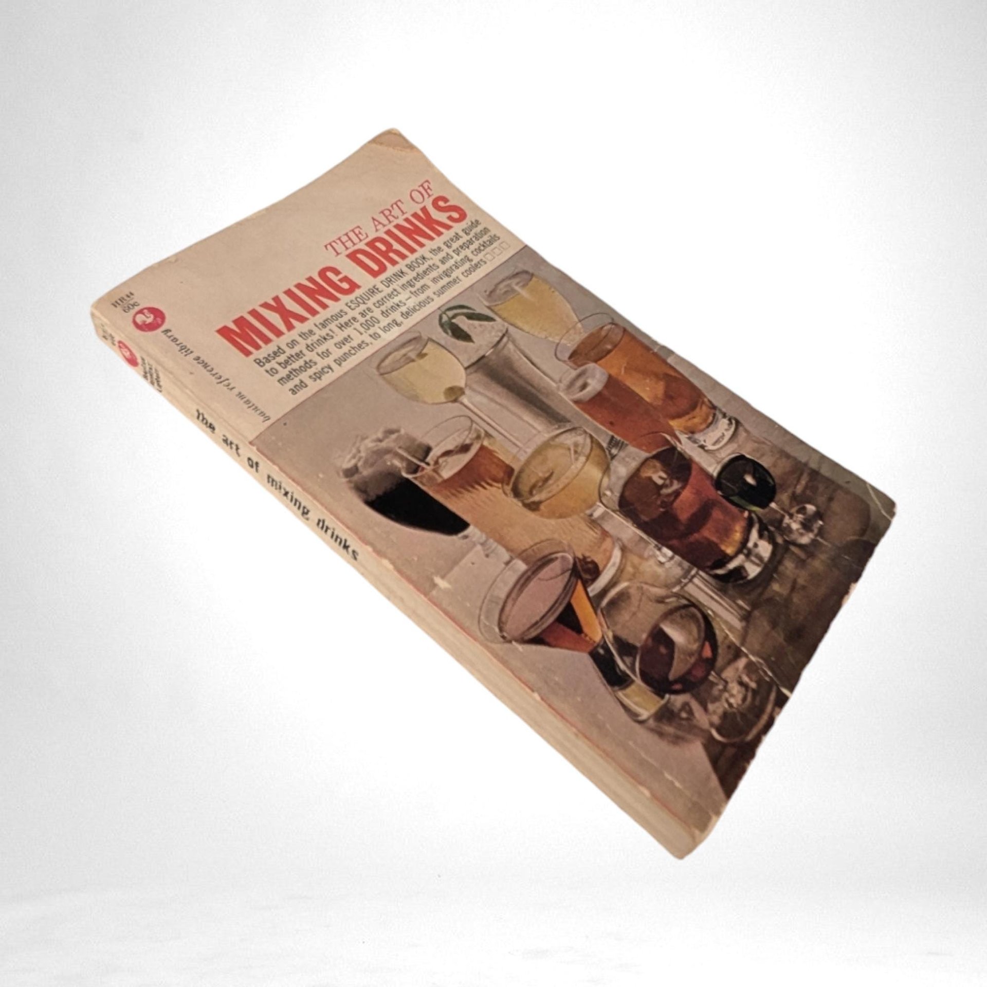 1962 The Art of Mixing Drinks, Vintage Cocktail Book,  Bar Guide,  Mid-Century Modern,  Retro Recipes,  Gift for Host