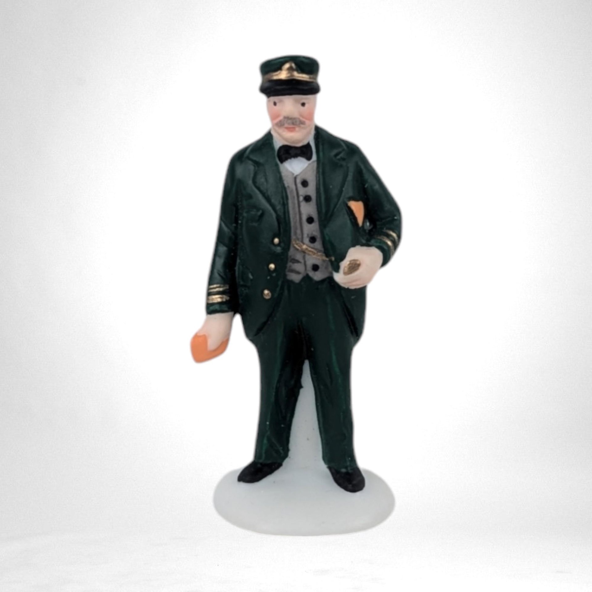 Vintage Dept 56 Heritage Village "Holiday Travelers" Figurine Set | Christmas Village Accessories | Victorian Carolers | Holiday Decor