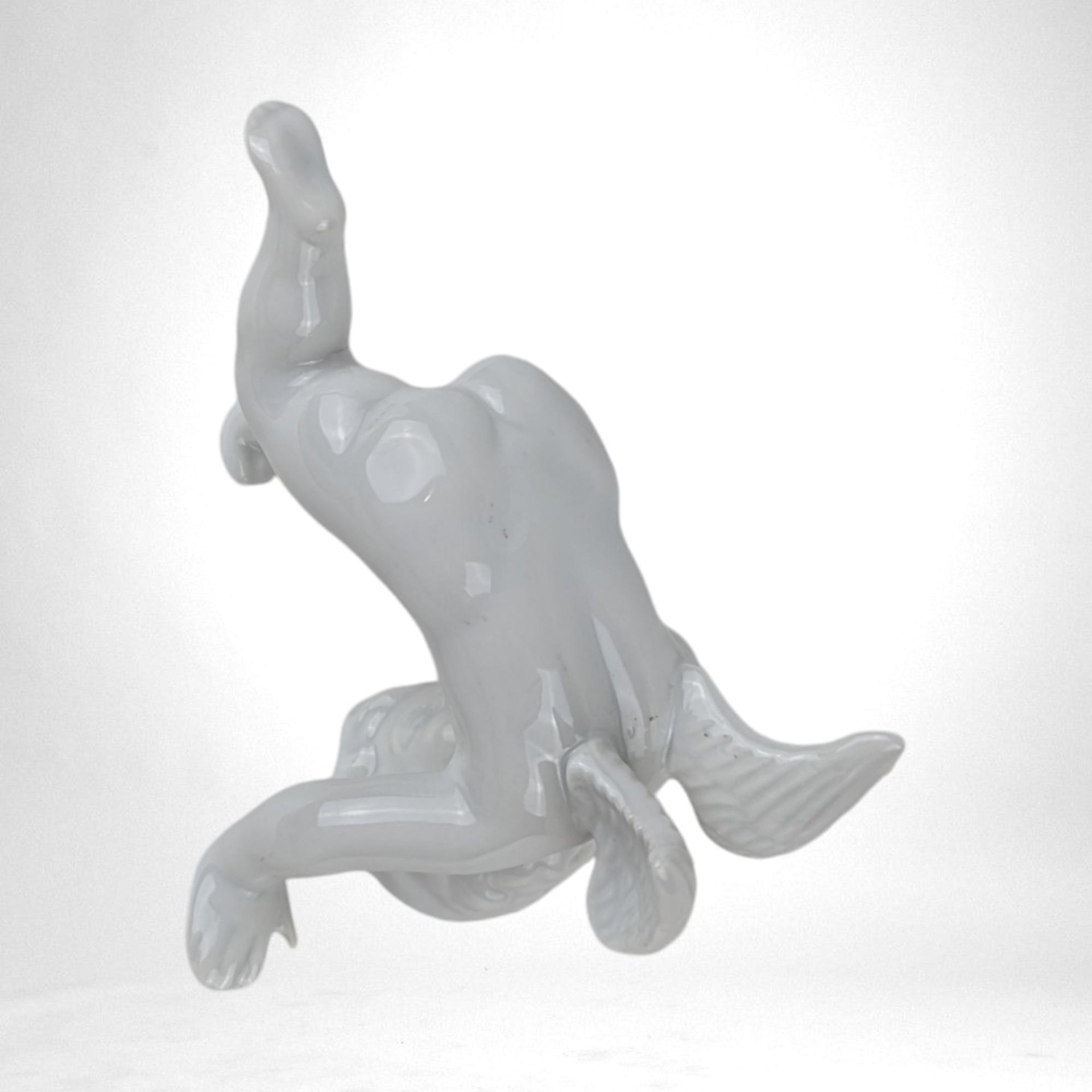 Vintage White Porcelain Tumbling Cherub Figurine | Angel Figurine | Home Decor | Collectible Figurine | Gift for Collector