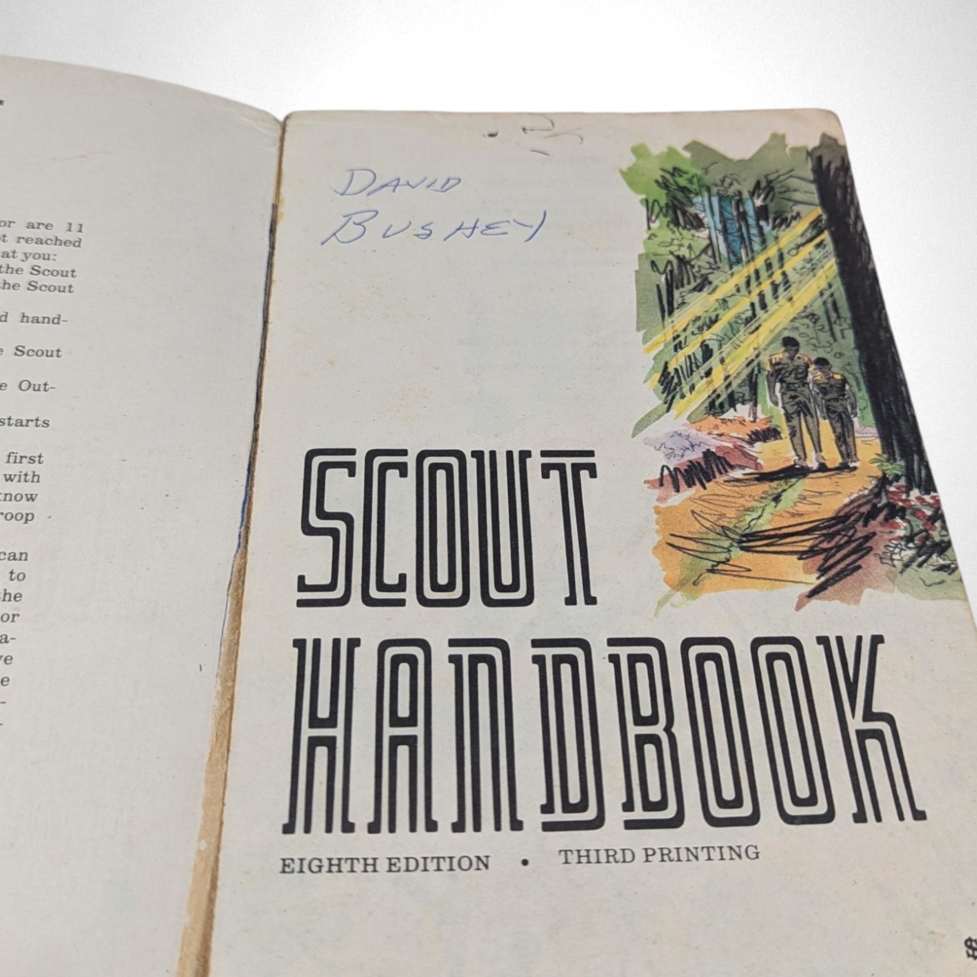 Vintage 1975 Boy Scout Handbook | Eighth Edition | Softcover Scout Manual | 478 Pages | Collectible Scouting Memorabilia