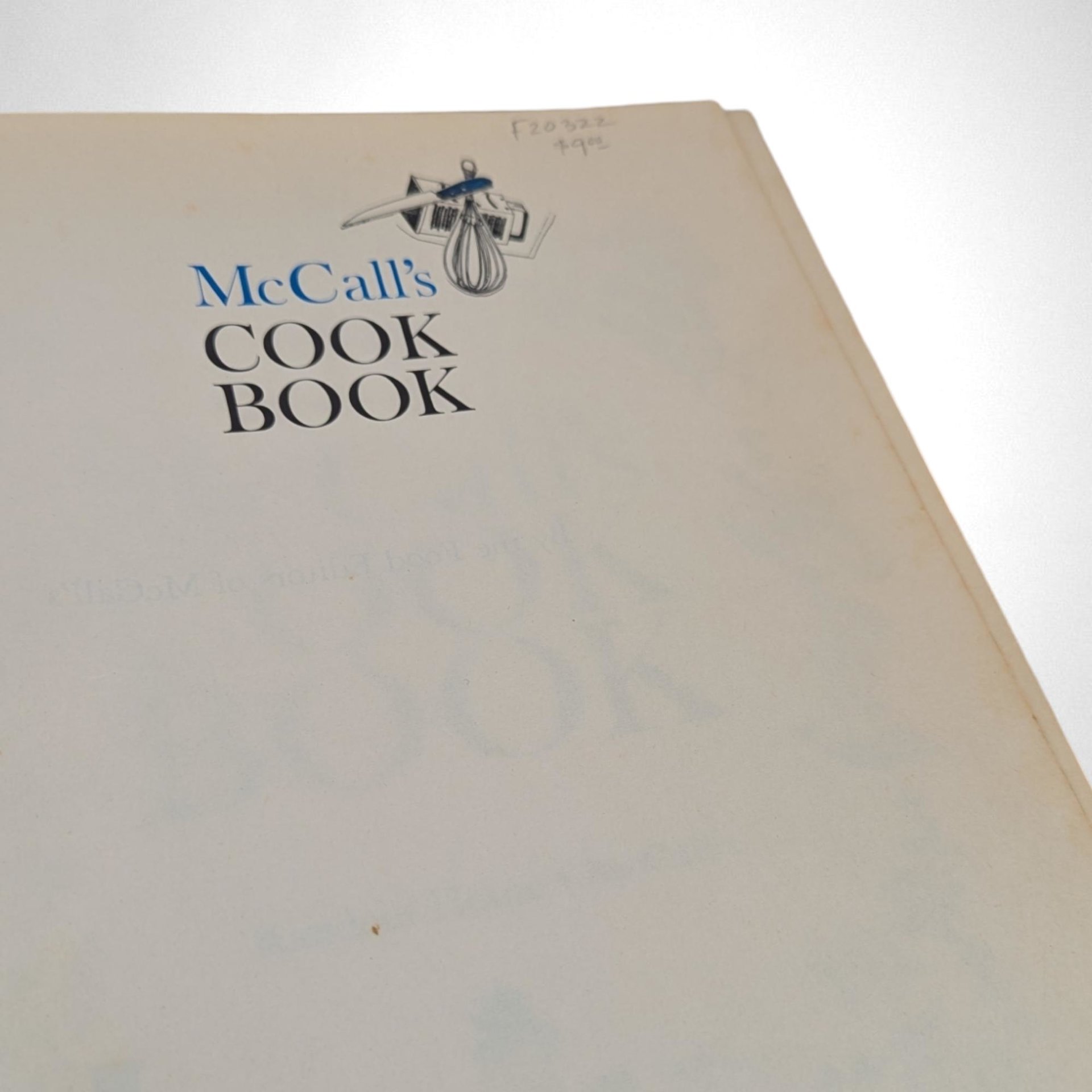 Vintage 1963 McCall's Cook Book | Hardcover First Printing | 786 Pages | Mid-Century Recipes | Classic Cookbook