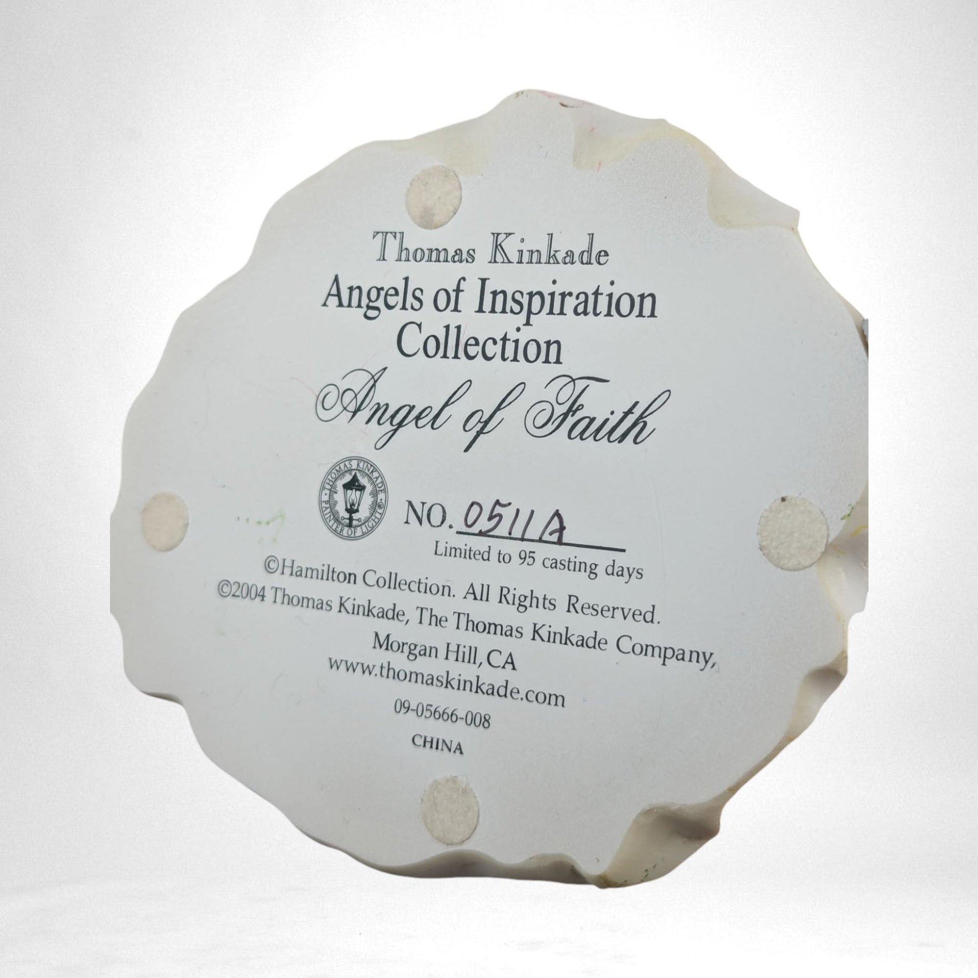 Vintage Angel Figurines, Thomas Kinkade Angels of Inspiration, Collectible Figurines, Home Decor, Gifts