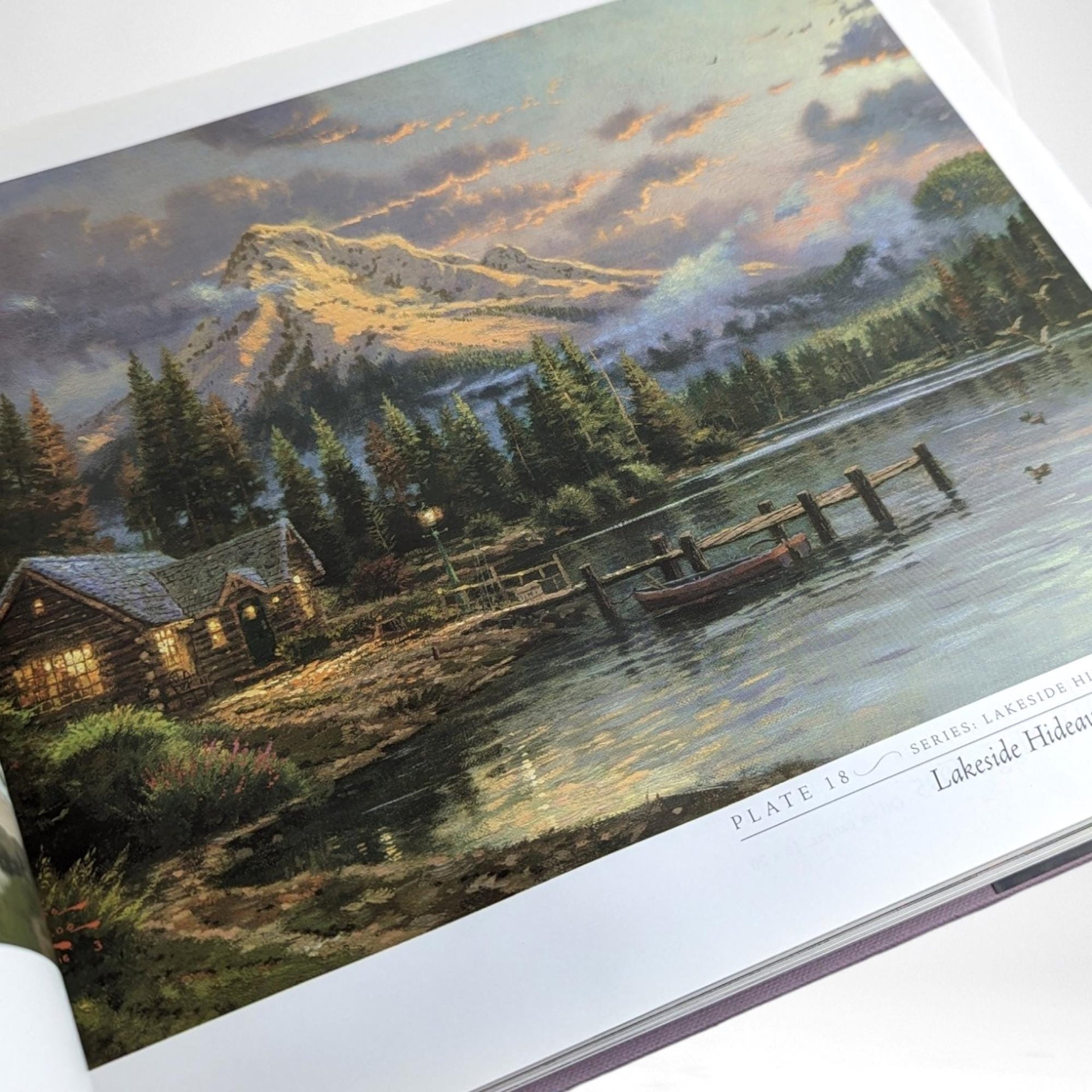 Thomas Kinkade Masterworks of Light | Coffee Table Book | Art Book | 2000 Edition | Gift for Art Lover