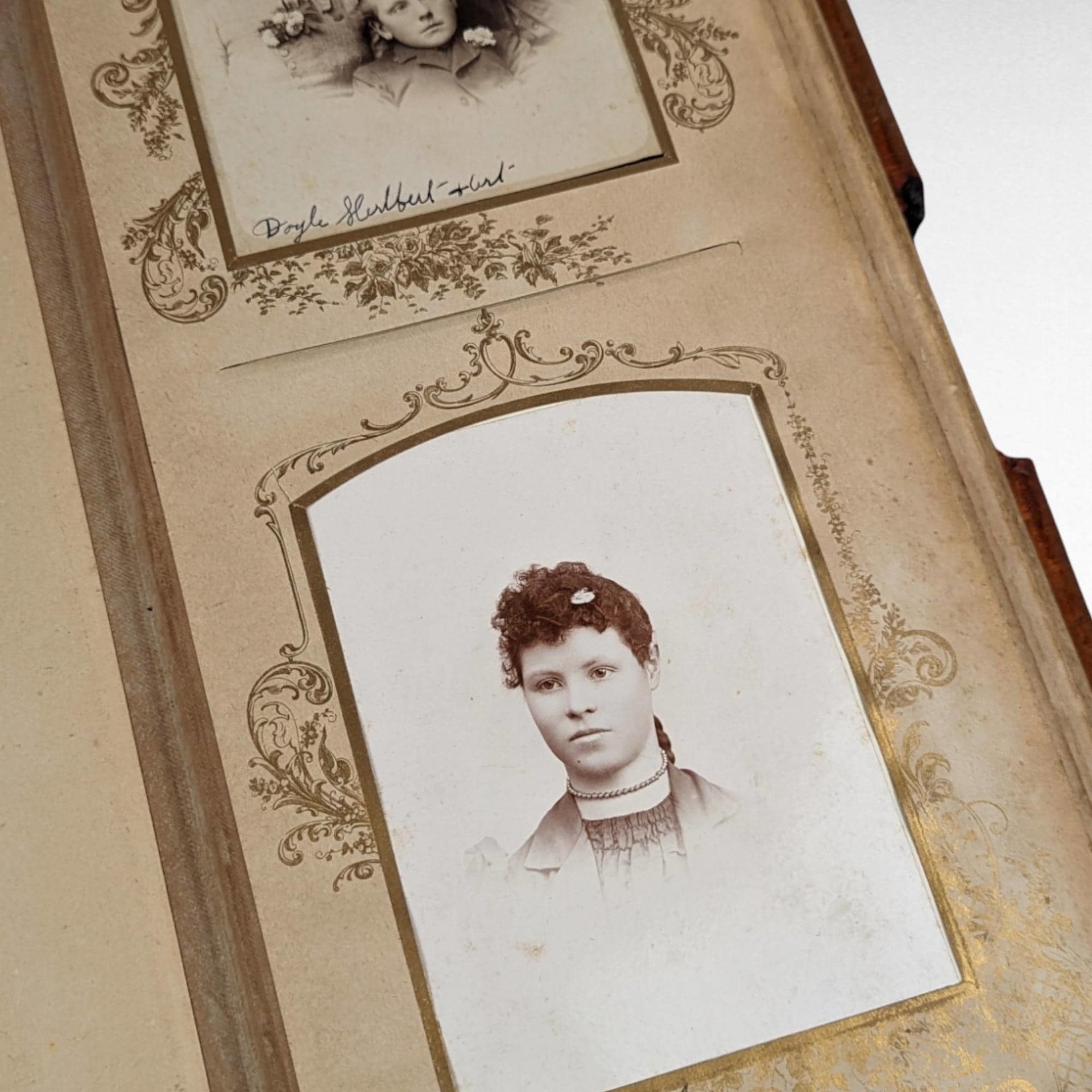 Antique 1800s Family Photo Album |  South Dakota Family History | Original Photos | Genealogy Research