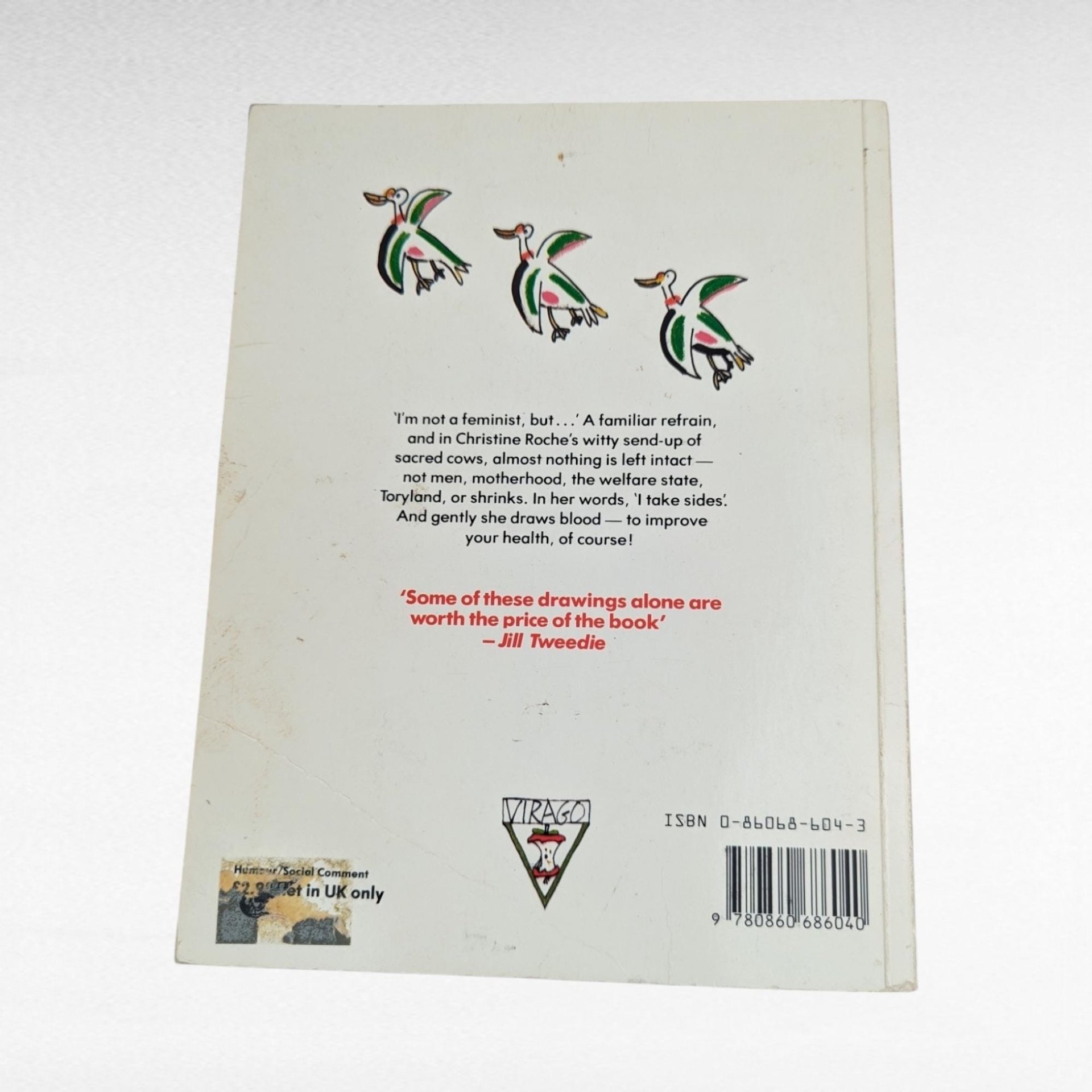 1985 "I'm Not a Feminist But..." Book | Christine Roche | Feminist Humor | Vintage Book | Gift for Feminists