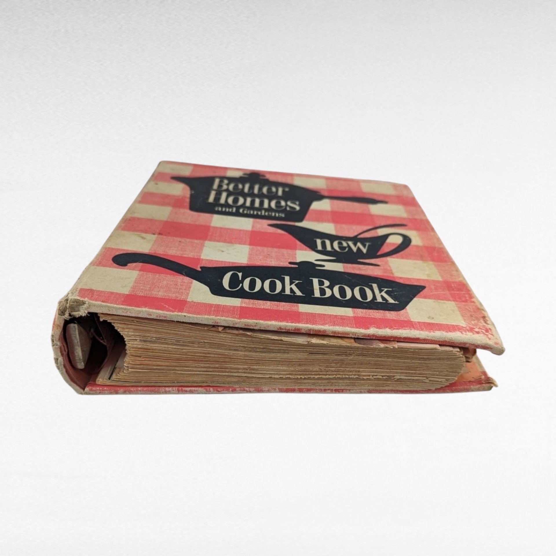 Vintage 1953 Better Homes and Gardens New Cookbook -  Binder Style Cookbook - Retro Recipes - Mid-Century Kitchen
