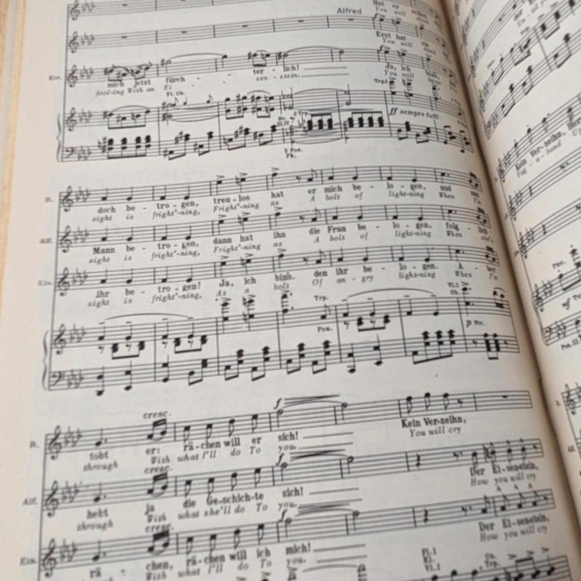 1951 "Fledermaus" Vocal Score - Metropolitan Opera Version - Johann Strauss - Howard Dietz Lyrics