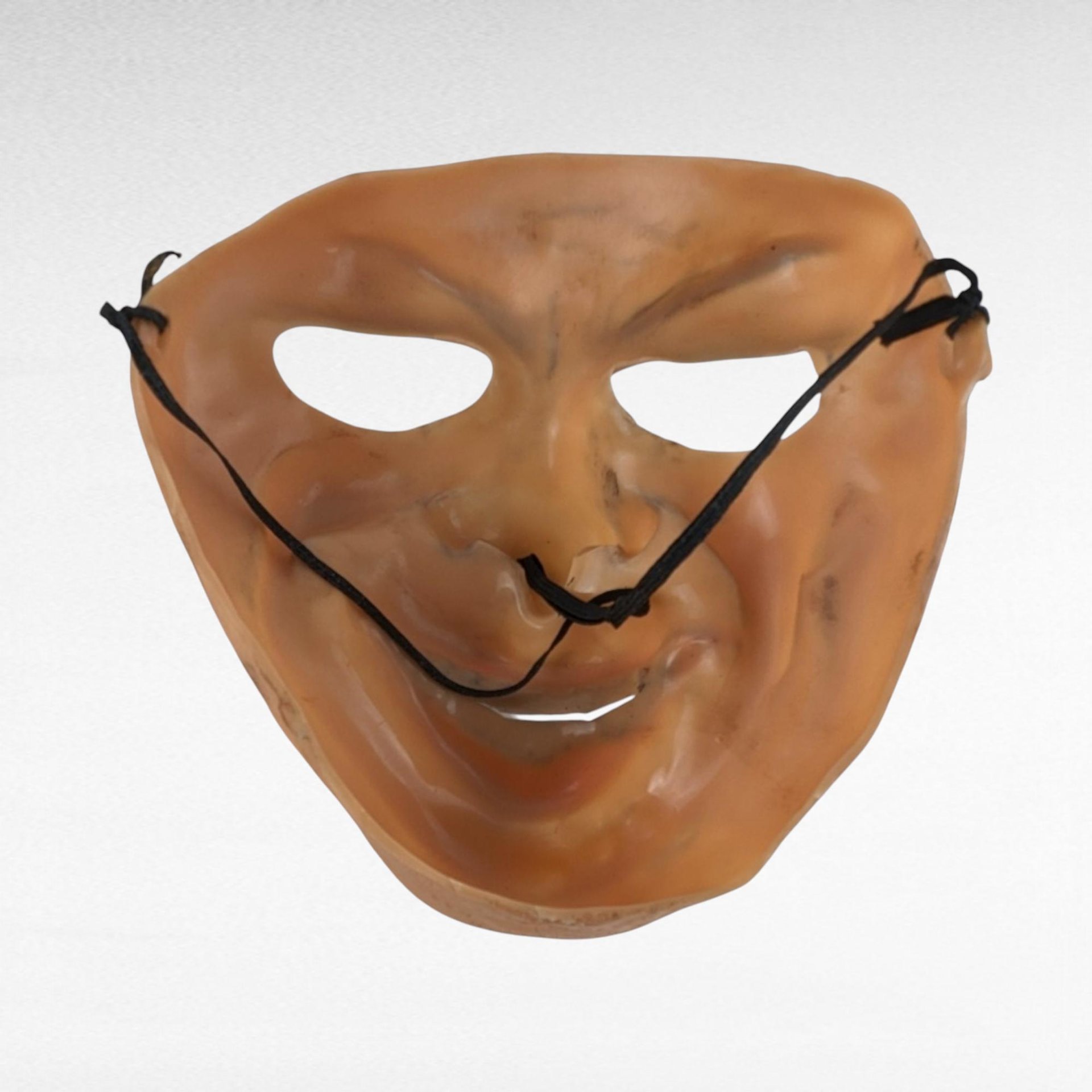 Vintage Rubber Male Face Mask | Halloween Costume | Theatrical Prop | Collector's Item
