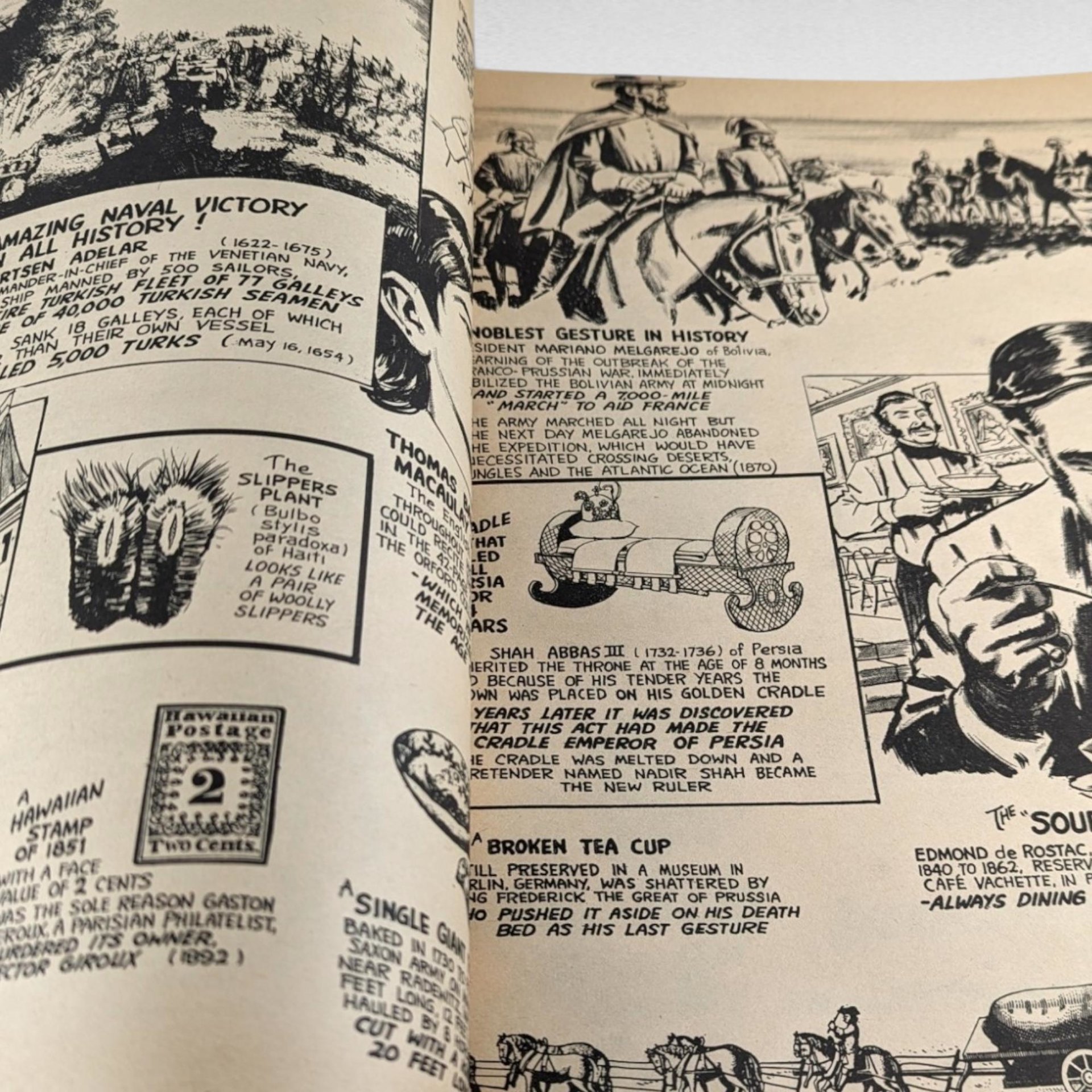 Vintage 1976 Ripley's Believe It Or Not! Giant Softcover Book | Illustrated | Oddities & Wonders | Lowell Thomas Introduction