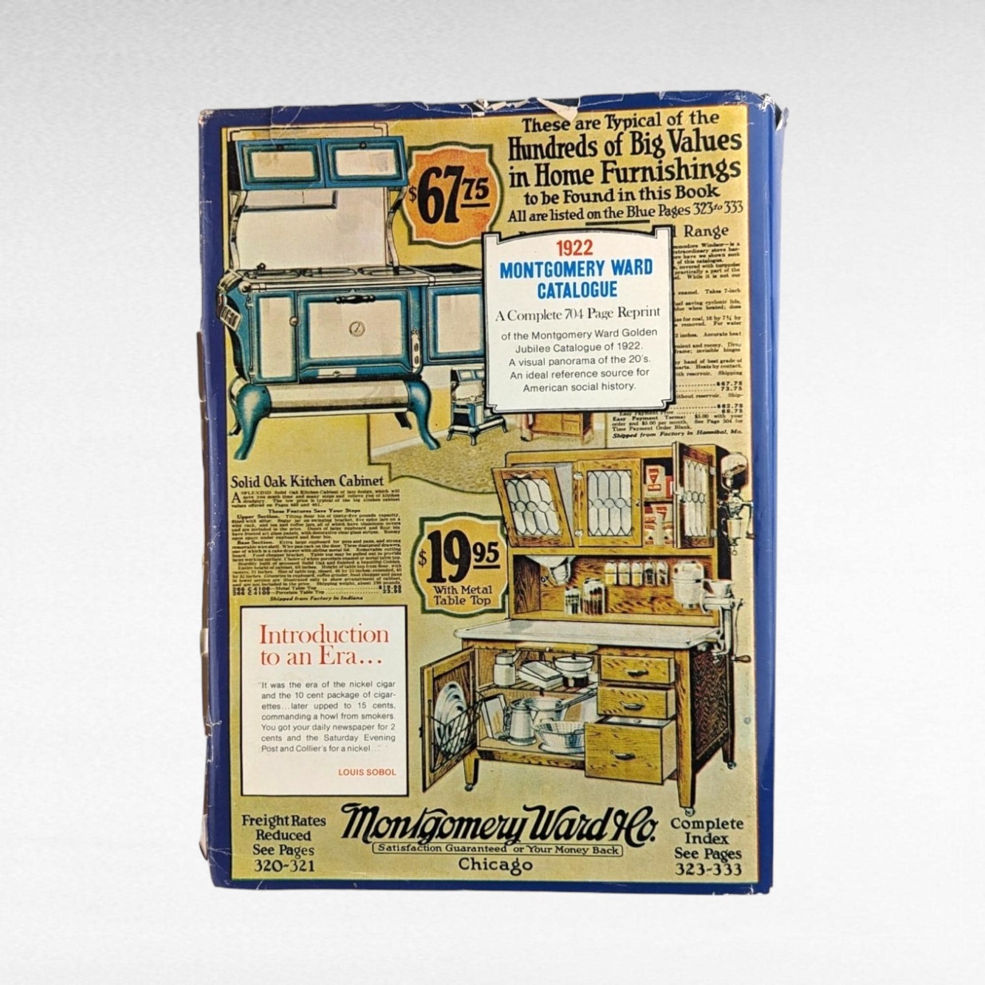 1922 Montgomery Ward Catalog Reprint, Vintage 1969 Edition, Historical Catalog, Americana Collectible, Gift for History Buffs
