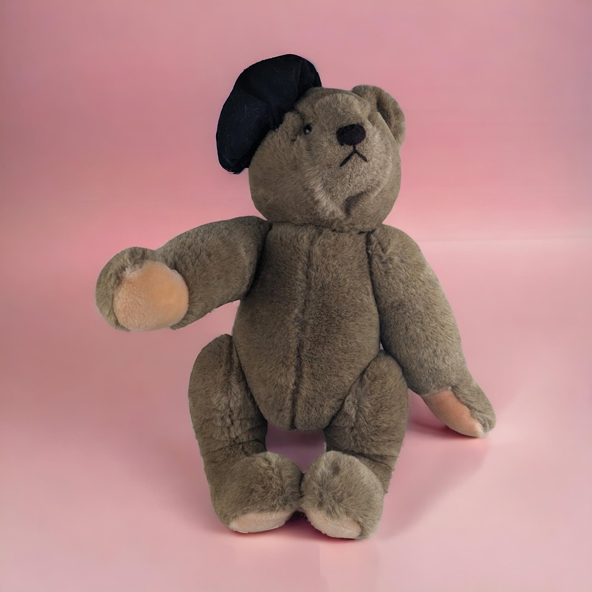 Vintage 1982 Gund Bialosky Teddy Bear, Jointed Teddy Bear, Plush Bear, Collectible Teddy Bear, Gift for Collector