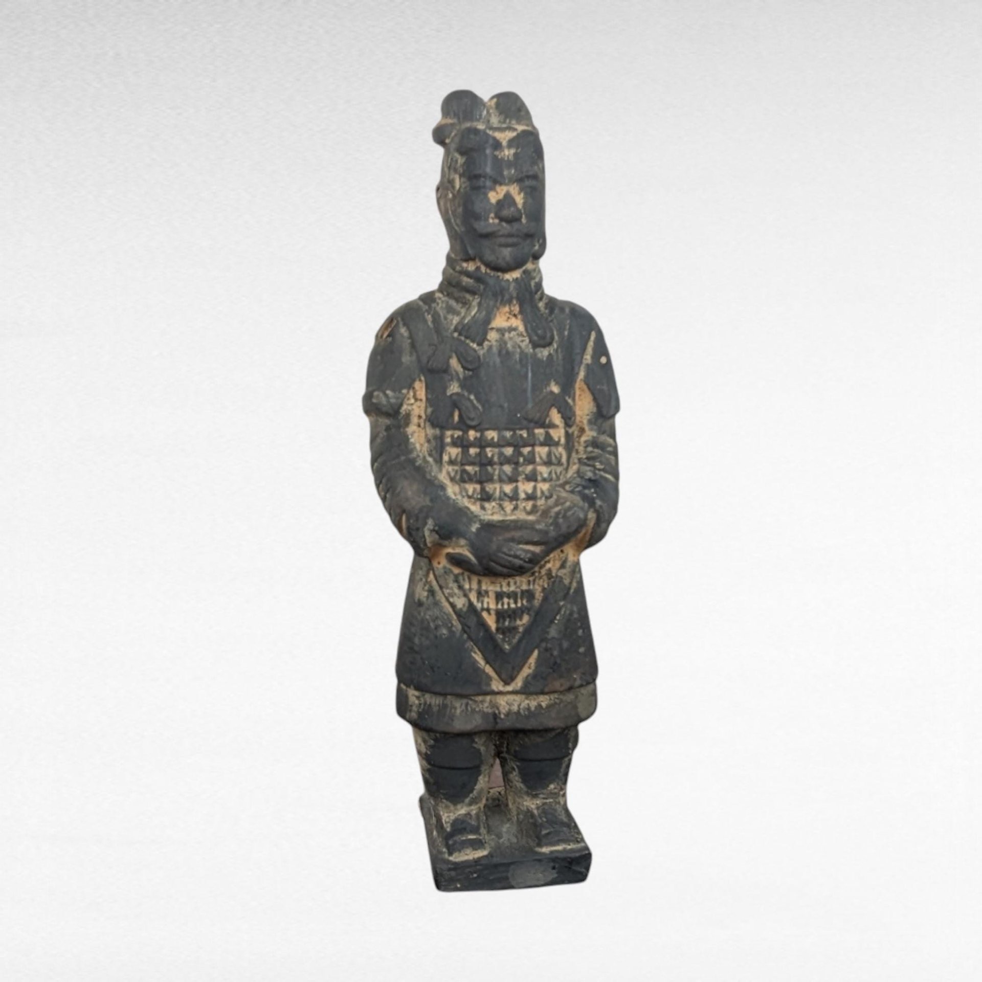 Vintage Chinese Terracotta Warrior Figurines, Ancient History Decor, Asian Art, Collectible Gift
