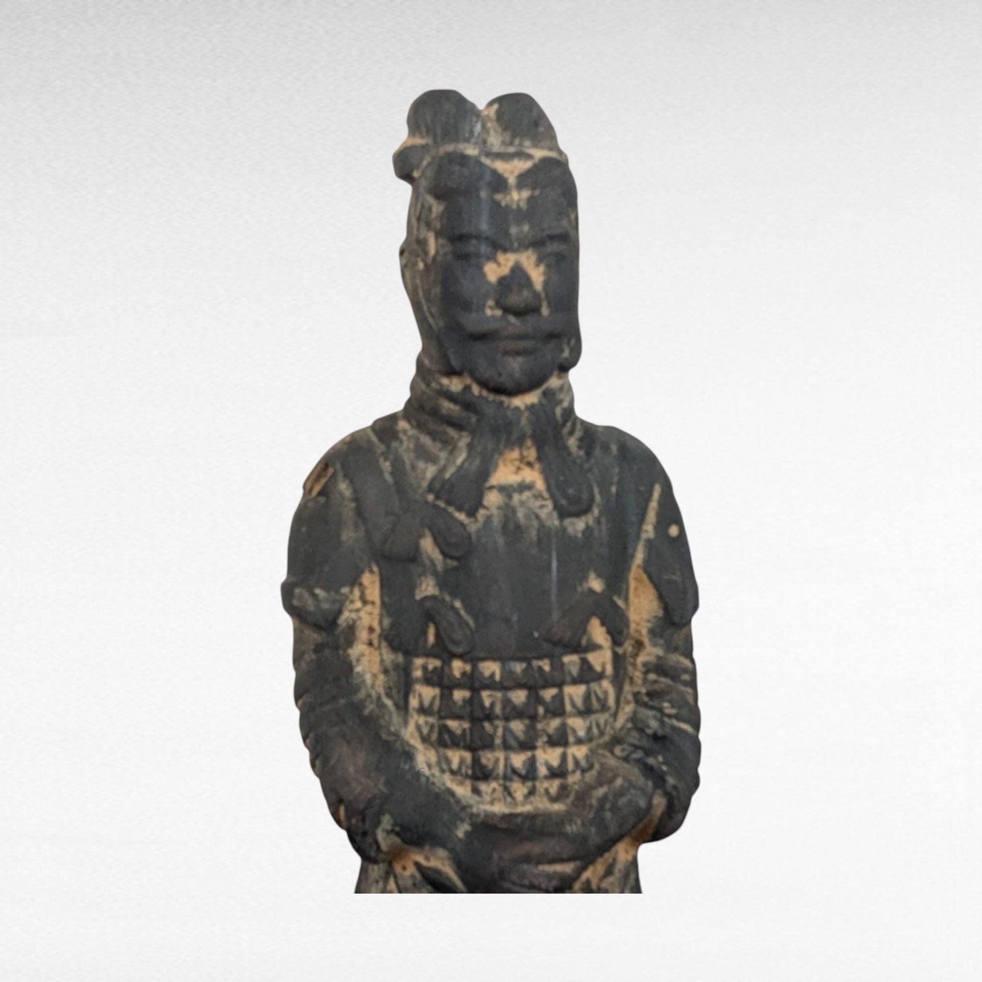 Vintage Chinese Terracotta Warrior Figurines, Ancient History Decor, Asian Art, Collectible Gift