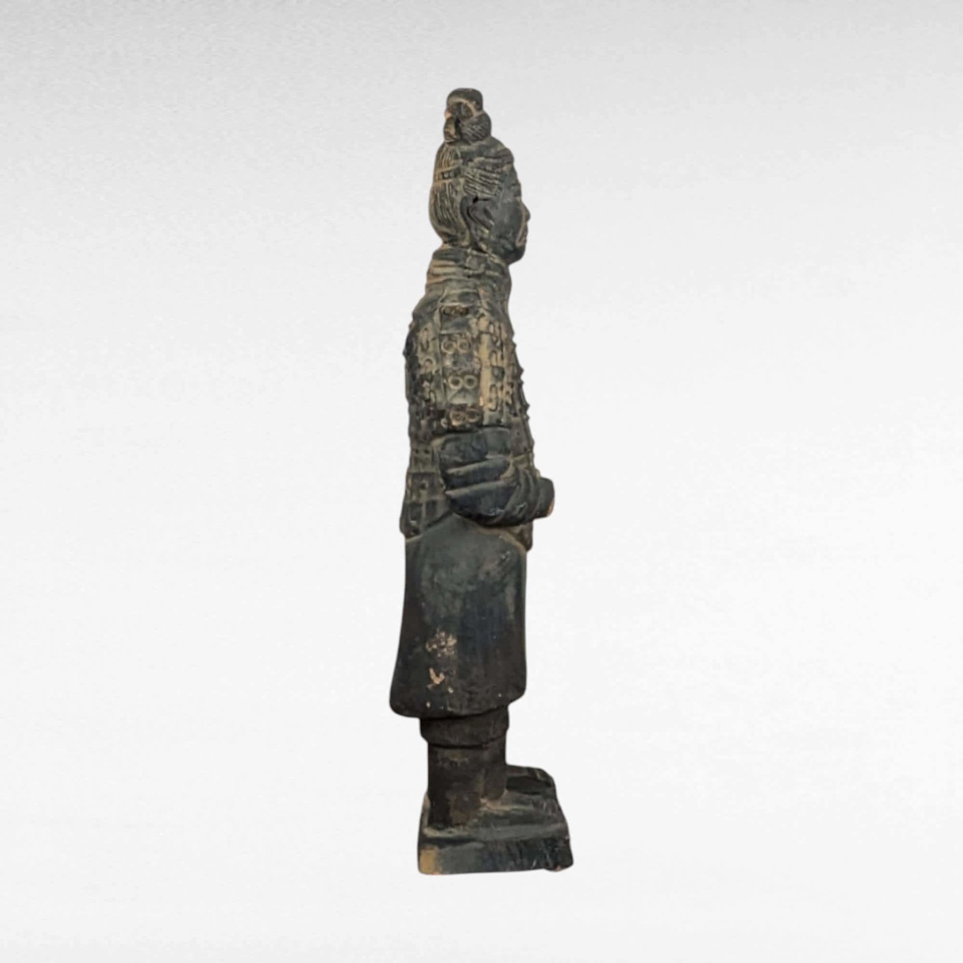 Vintage Chinese Terracotta Warrior Figurines, Ancient History Decor, Asian Art, Collectible Gift