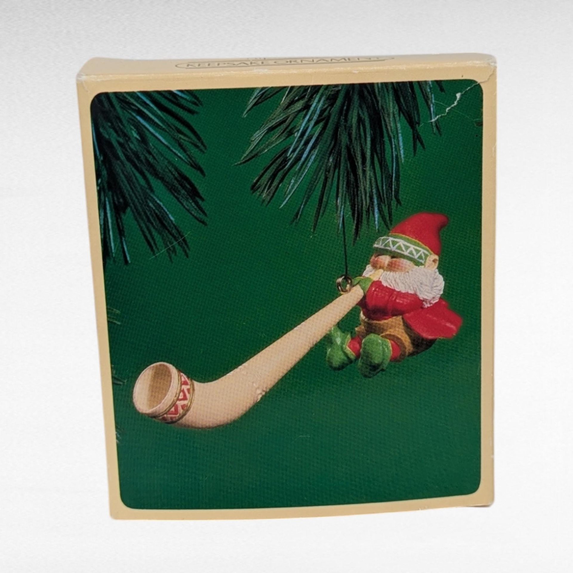 Vintage Hallmark Ornament Lot - 90s - 80s Keepsake Ornaments with Boxes - Train, Santa, Animals & More