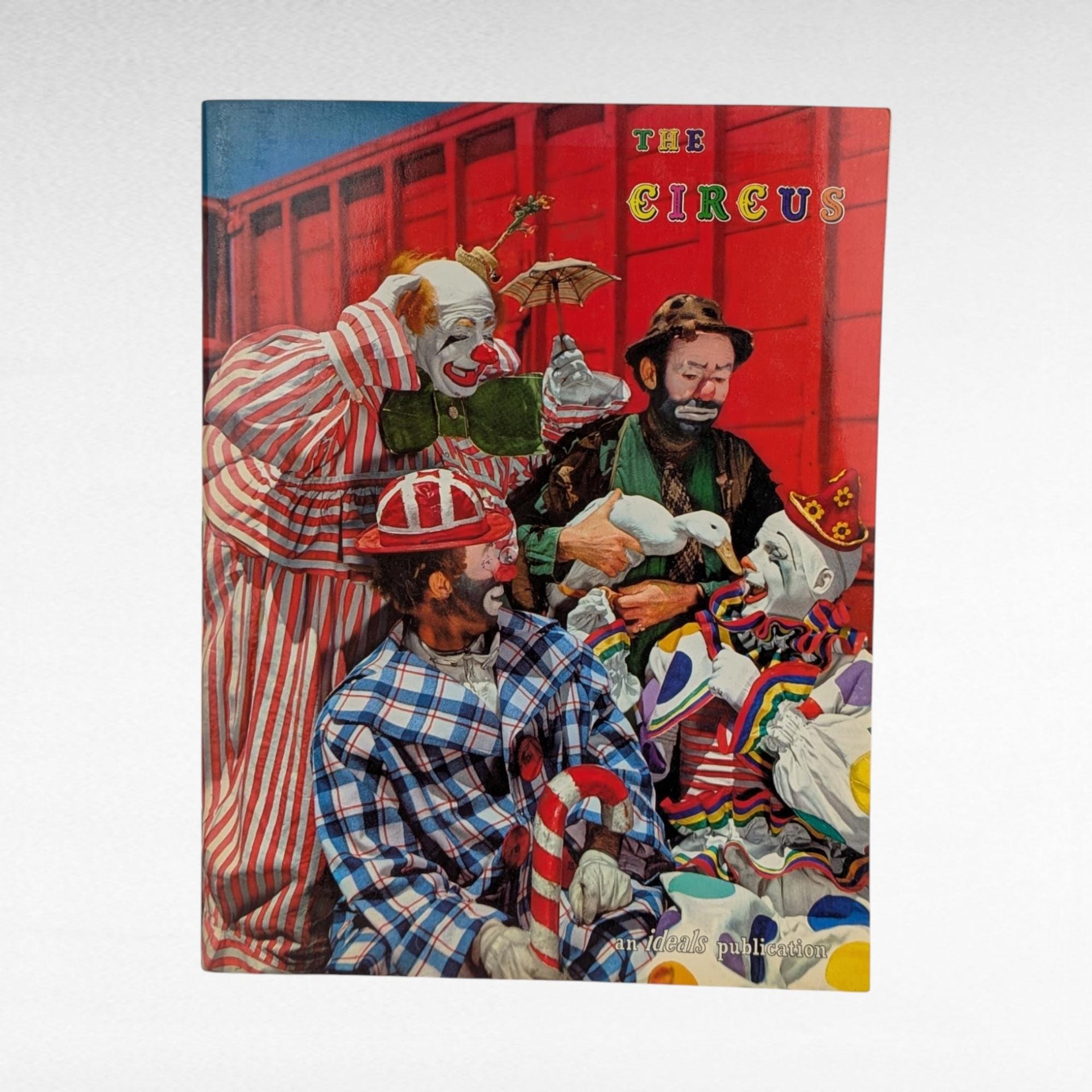 Vintage Clown Lot - Figurines, Bank, Music Box, Circus Books - Collectible Clown Memorabilia