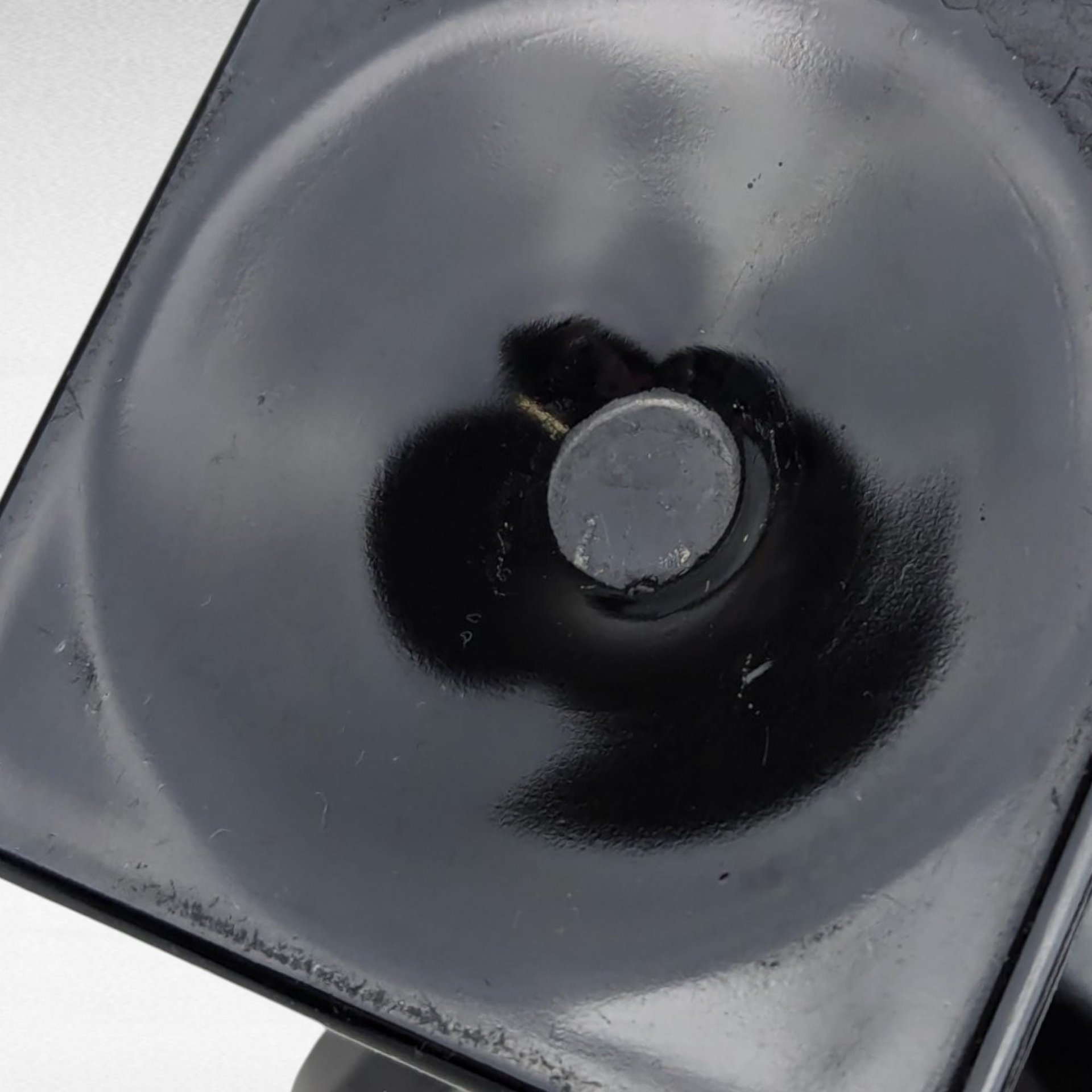 Vintage Black Amethyst Trophy Vase | Dancing Nymphs Vase | Art Deco Glassware | L.E. Smith Glass | Unique Home Decor