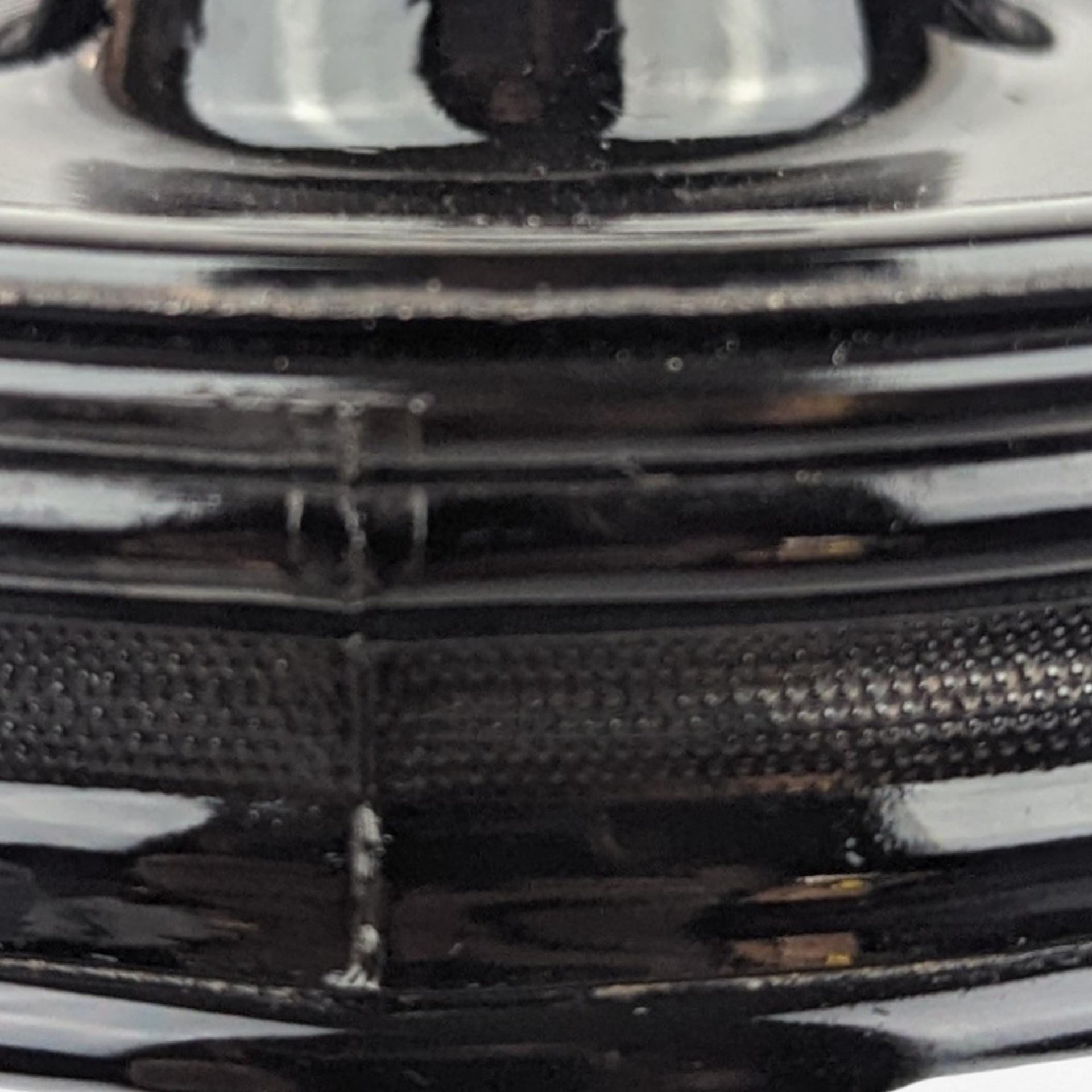 Vintage L.E. Smith Mt. Pleasant Black Glass Bean Pot with Lid | Black Amethyst Glassware |  Collectible Kitchenware | Serving Dish