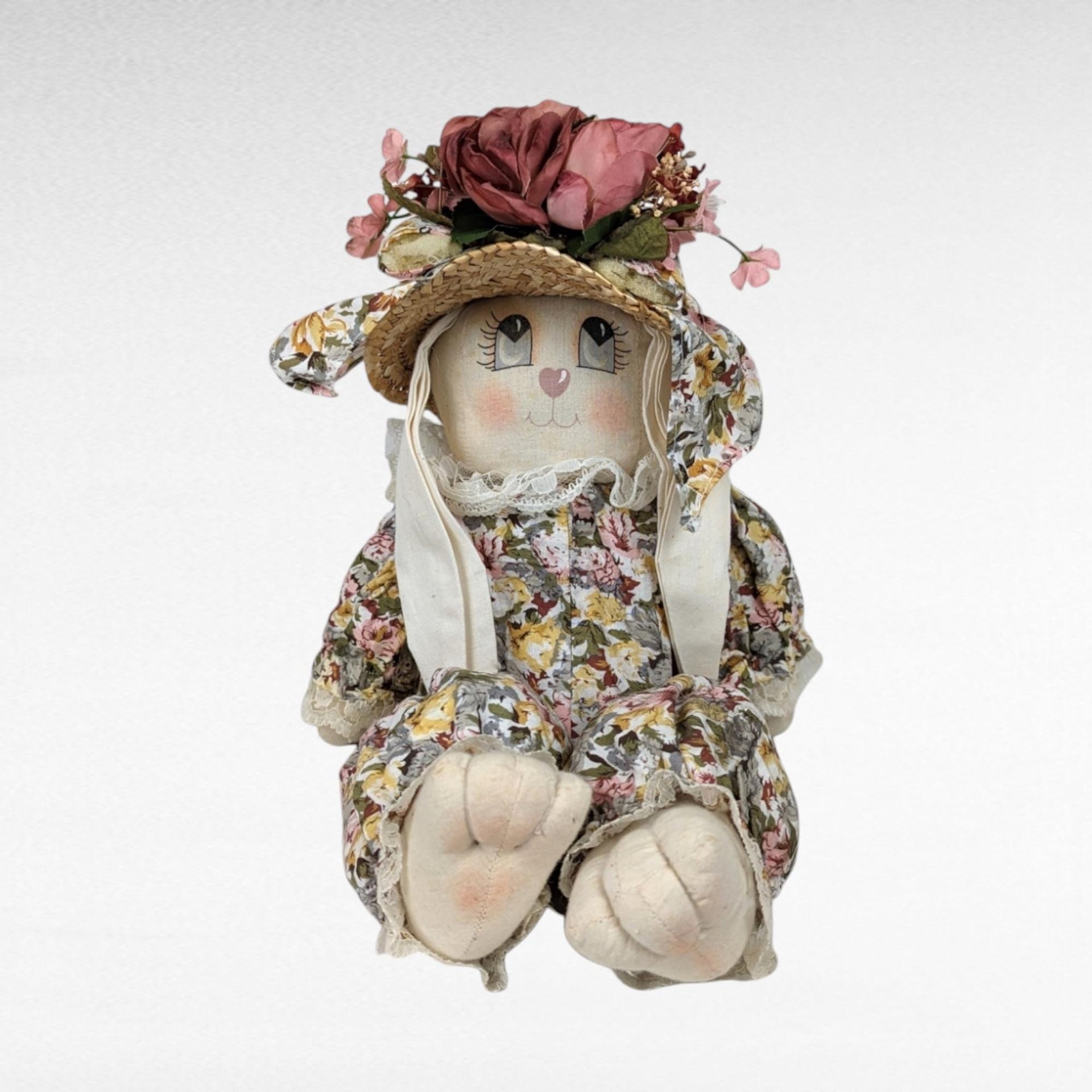 Vintage Easter Decor Lot | Rabbit Figurine, Trinket Boxes, Planter, Ceramic Egg Bowl | Easter Decorations, Spring Decor