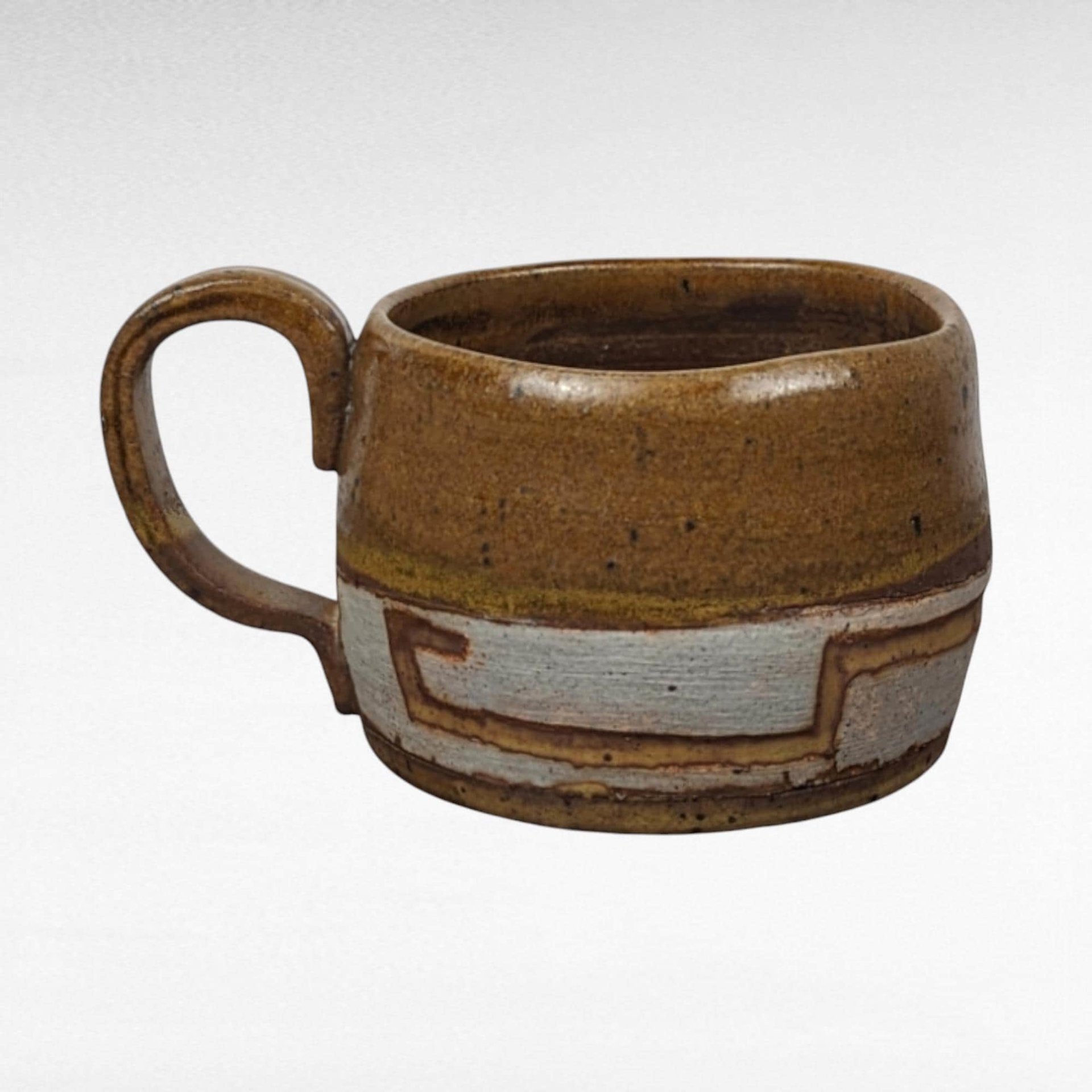 Handmade Vintage Art Pottery Mug.