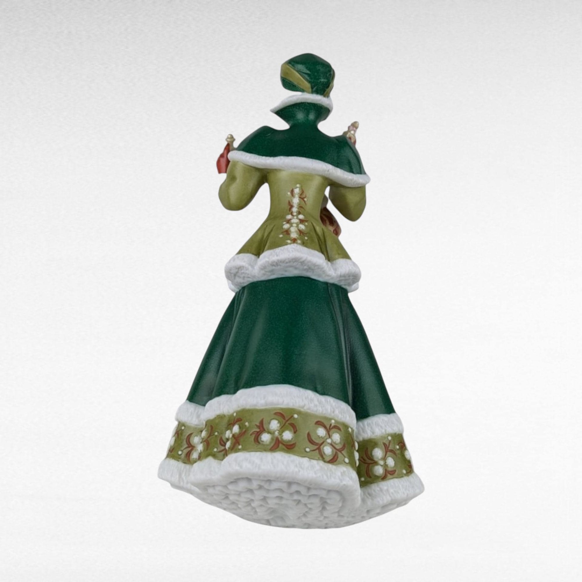 2003 Avon Presidents Club Mrs. Albee Award Figurine, Vintage Avon Collectible, Woman and Child, Winter Holiday Theme, Sales Achievement