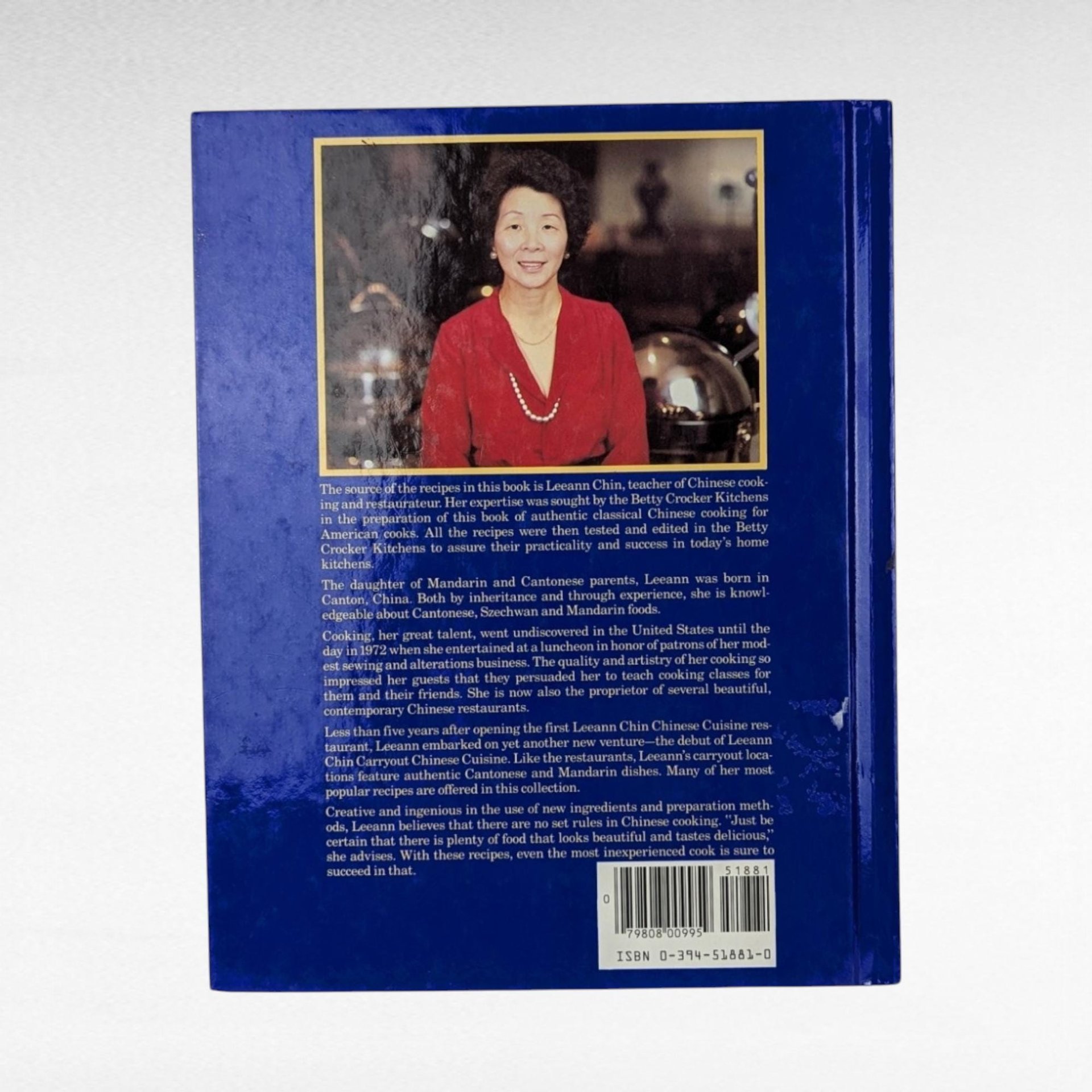1981 Betty Crocker's Chinese Cookbook, Vintage Cookbook, Leeann Chin Recipes, Hardcover Cookbook, Collectible Cookbook, Asian Cuisine