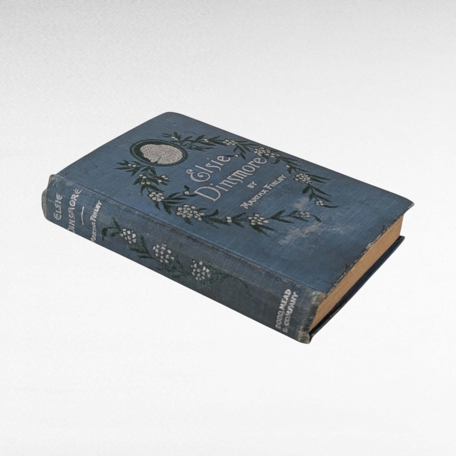 Antique Elsie Dinsmore by Martha Finley, Hardcover Book, Children's Literature, Collectible Book, Vintage Children's Book