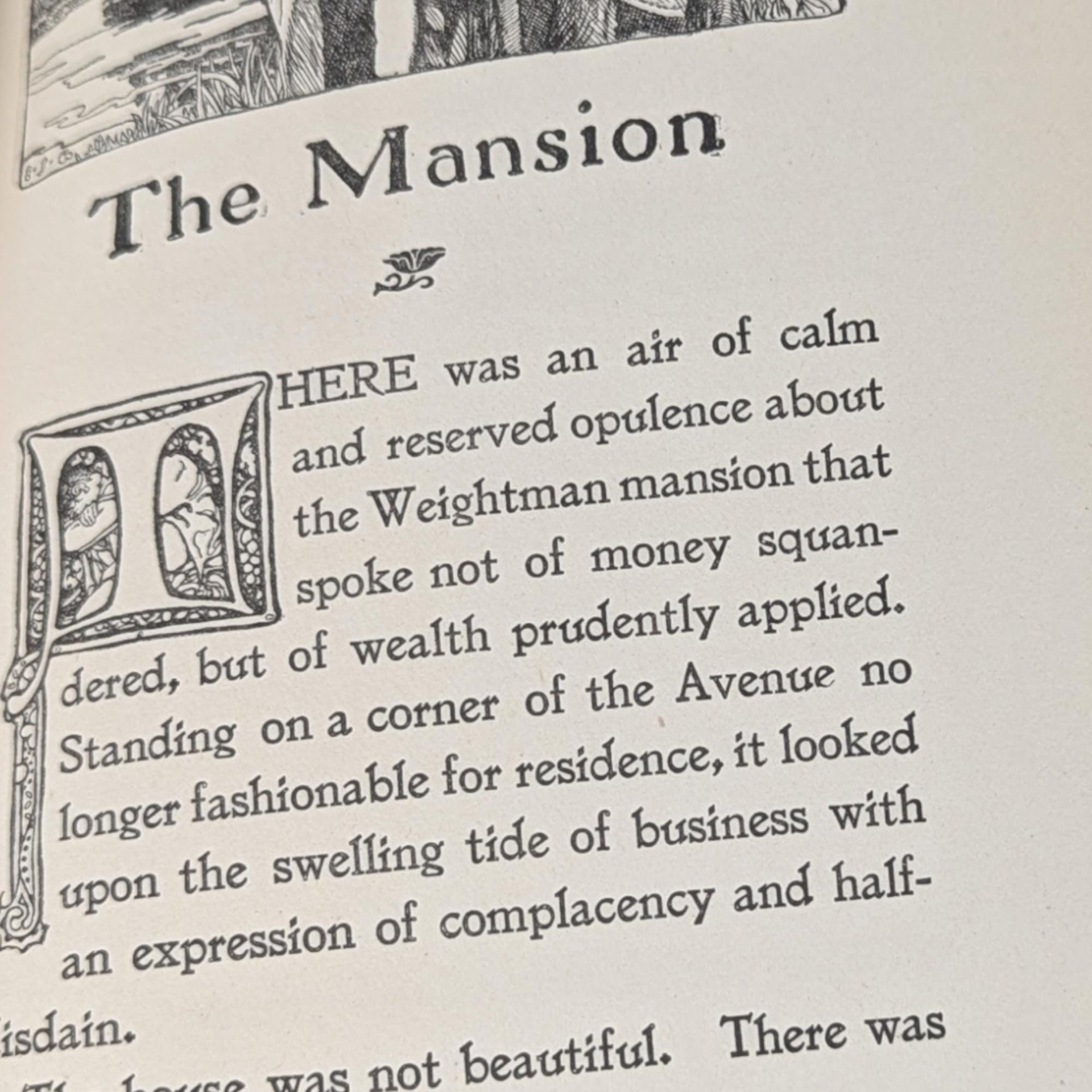 The Mansion by Henry Van Dyke, Vintage Hardcover Book, Illustrated by Elizabeth Shippen Green, Collectible Book, Gift for Book Lovers