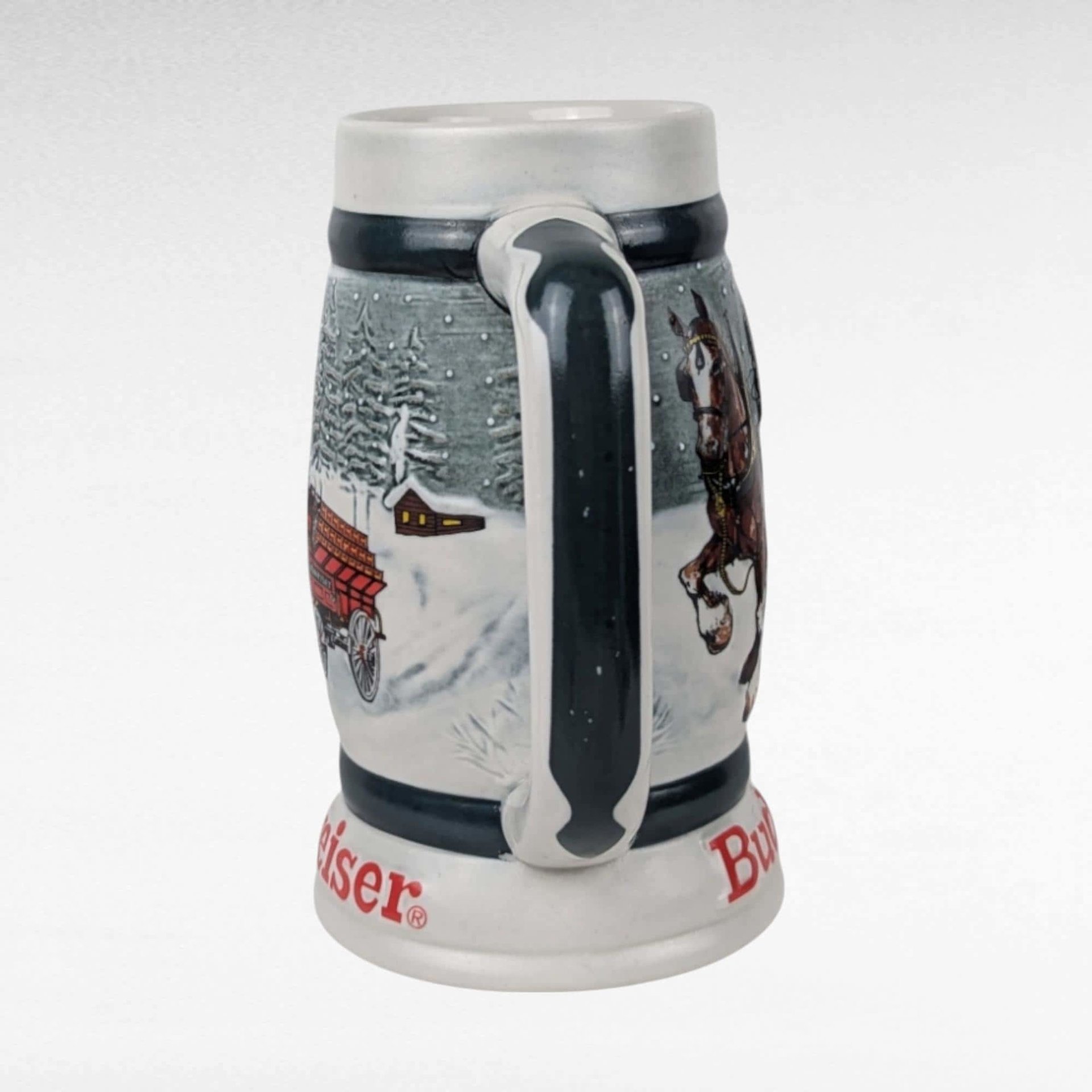 Vintage Budweiser Clydesdales 50th Anniversary Stein | 1933-1983 | Anheuser Busch Collectible |  Limited Edition | Gift for Beer Lover