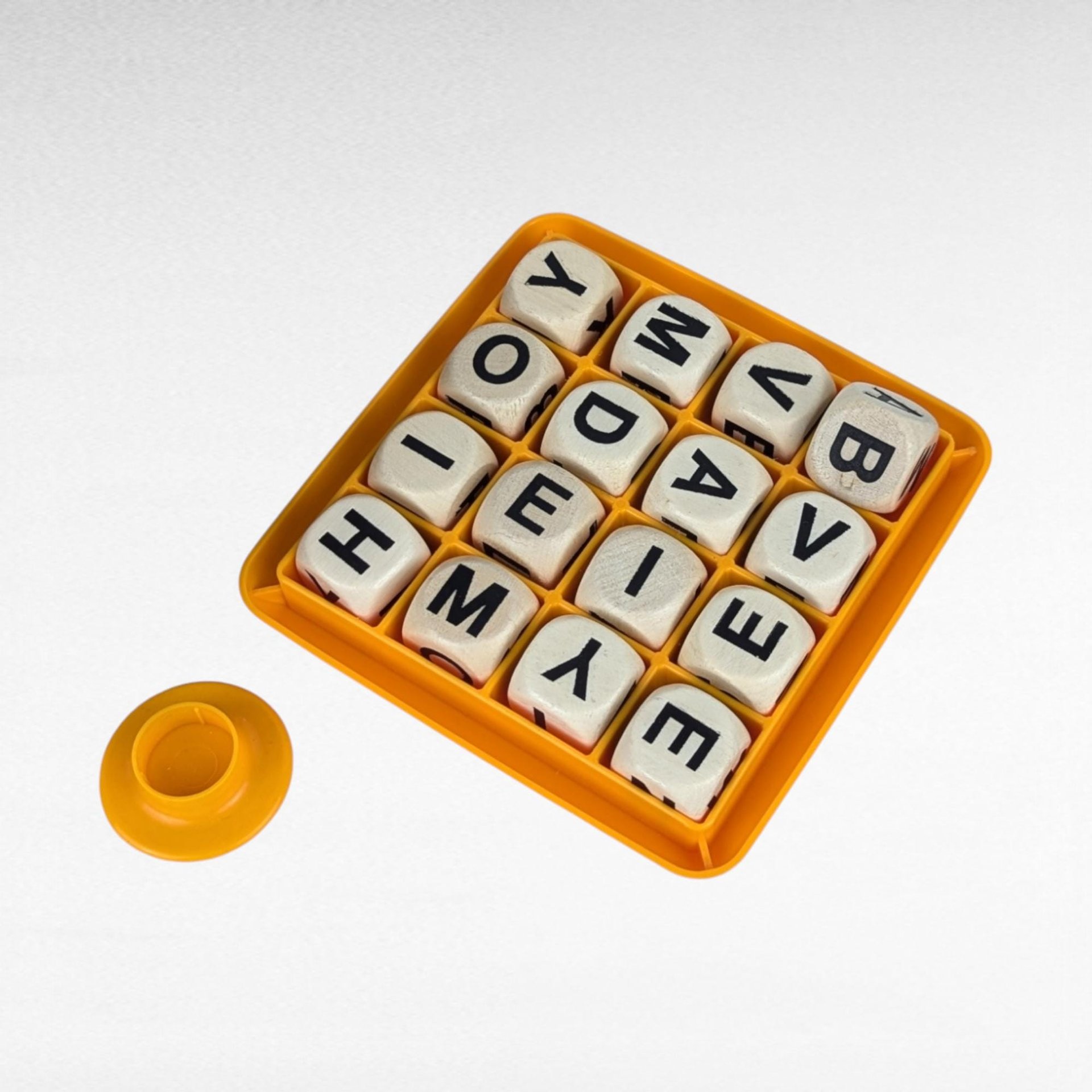 Vintage 1976 Parker Brothers Boggle Game with Bonus Travel Boggle - Classic Word Game - Family Game Night - Missing Timer