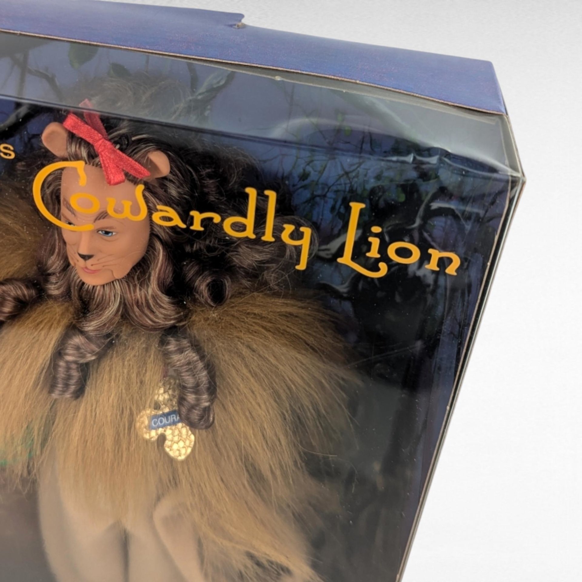1999 Mattel Ken as Cowardly Lion Doll, Wizard of Oz, Barbie Collectible, New in Box, Movie Memorabilia