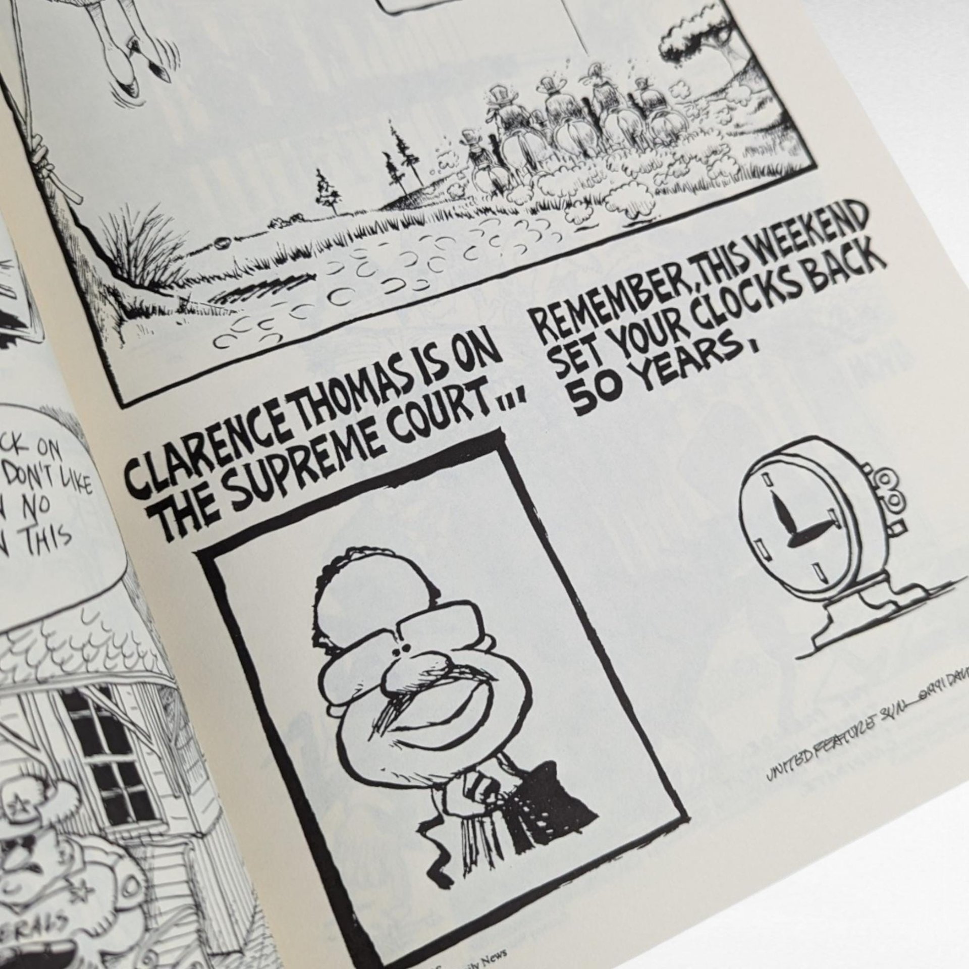 1992 Best Editorial Cartoons of the Year | Charles Brooks | Political Cartoons | Vintage Book | History Buff Gift