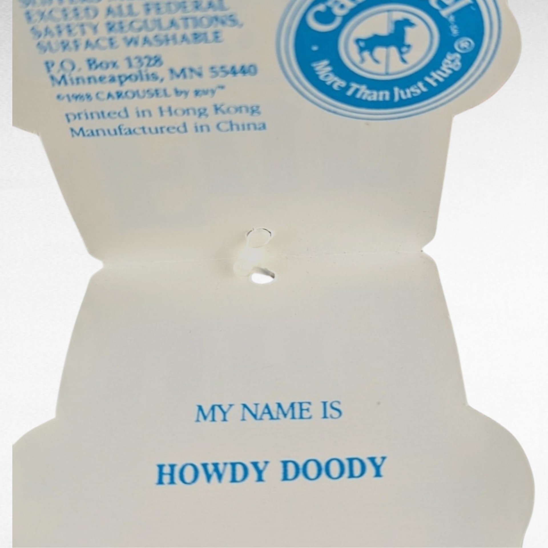Vintage 1988 Howdy Doody Slippers | Child Size Medium | New with Tags | Collectible Character Slippers