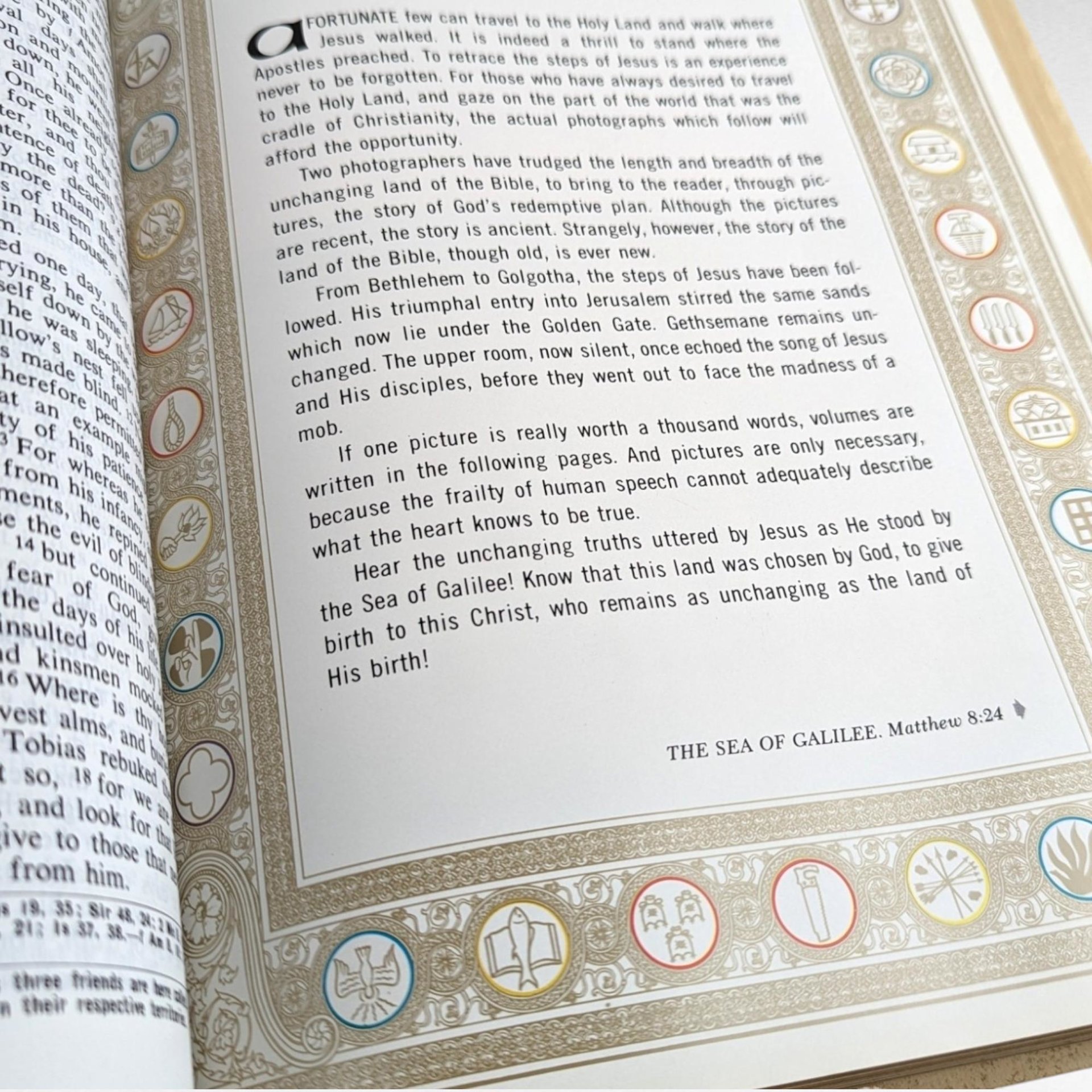1960s Holy Bible, Catholic Liturgical Edition, Religious Text, Collectible Book, Gift for Confirmation, First Communion Gift