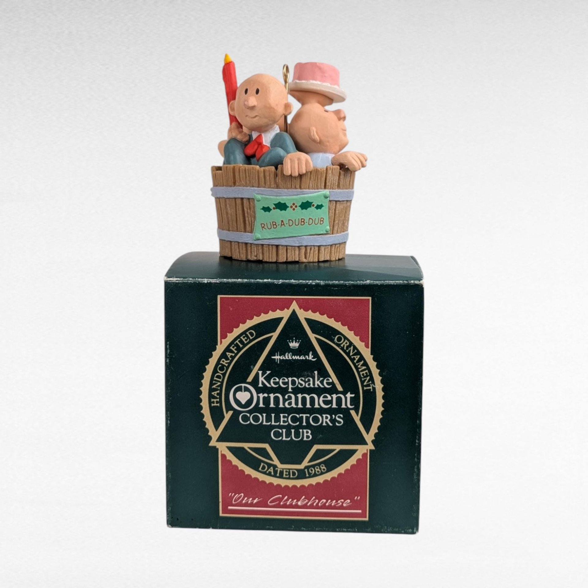 Vintage Hallmark Ornament Lot - 90s - 80s Keepsake Ornaments with Boxes - Train, Santa, Animals & More