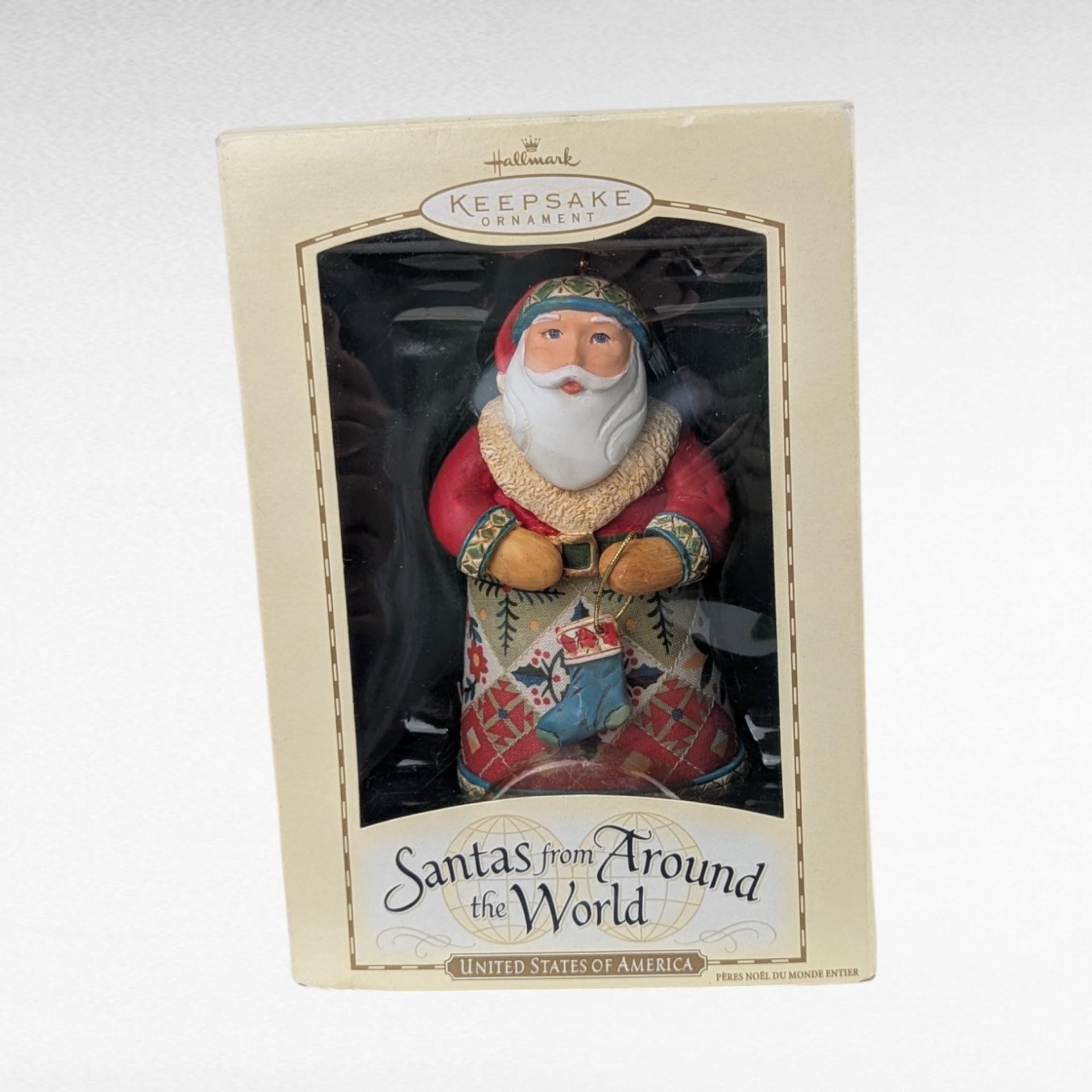 Vintage Hallmark Ornament Lot - 90s - 80s Keepsake Ornaments with Boxes - Train, Santa, Animals & More