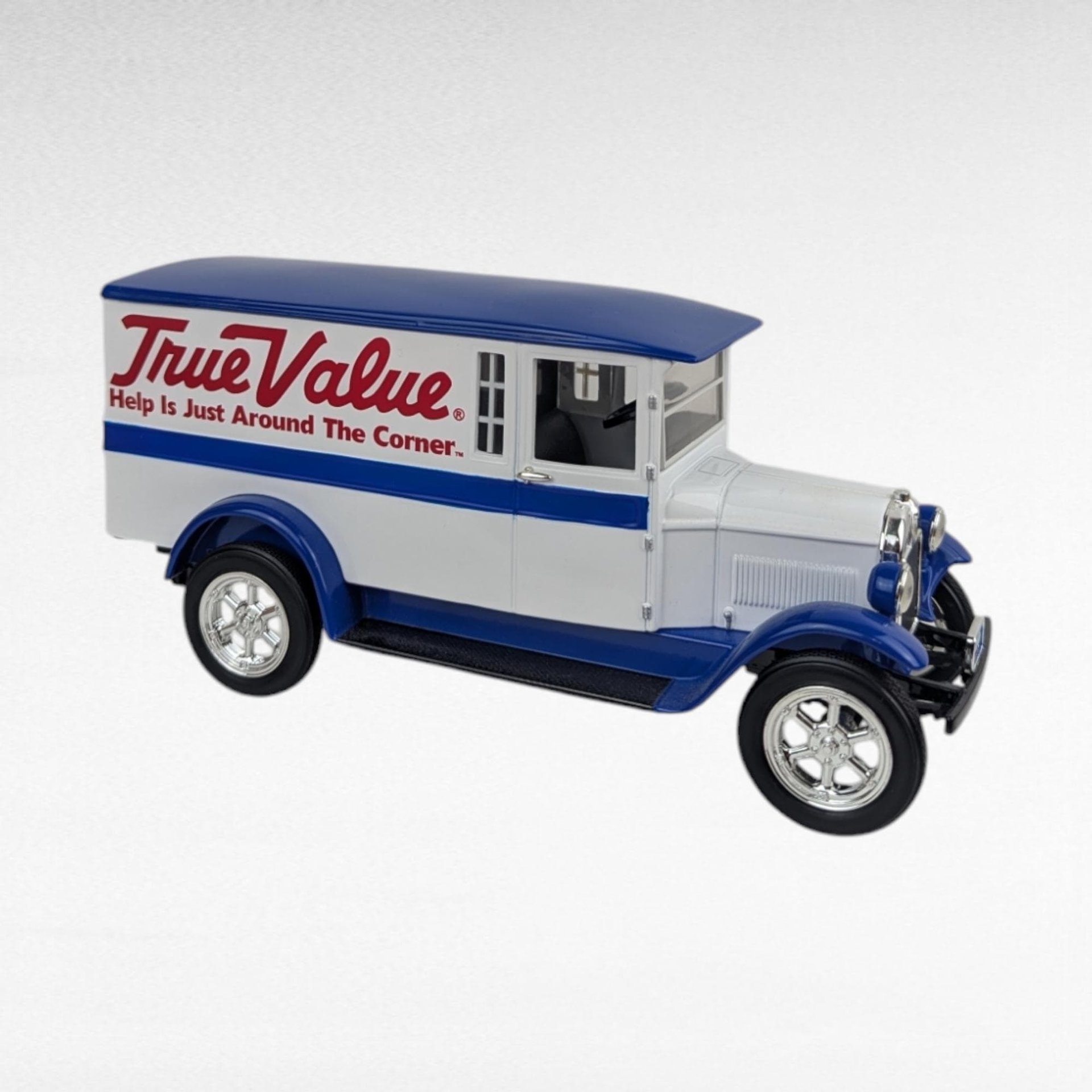 Vintage True Value Diecast Trucks - ERTL Model T Bank Set & Graham Bros. Truck - With Boxes