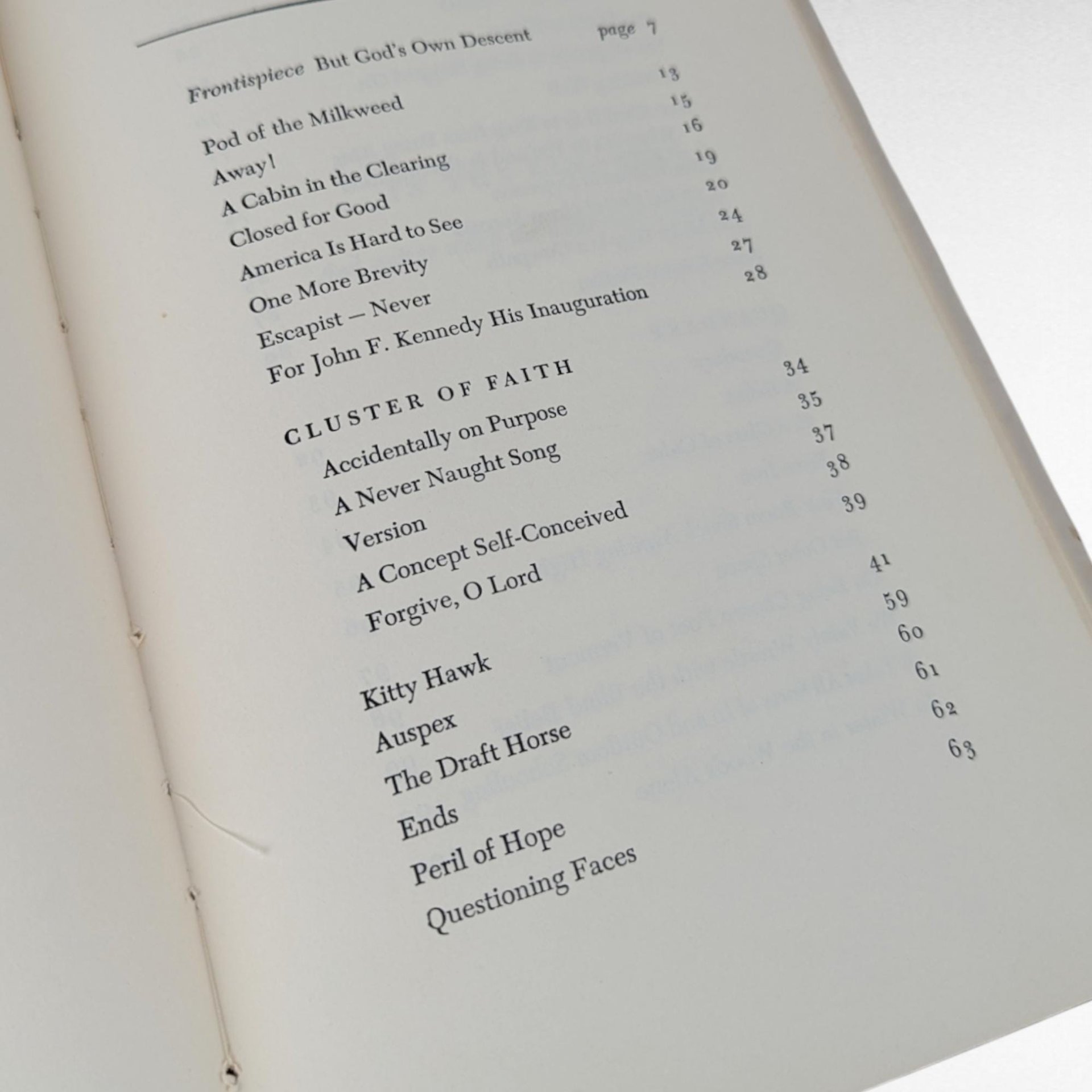 1962 Robert Frost In the Clearing Hardcover Book, First Edition Poetry Collectible Gift for Book Lovers