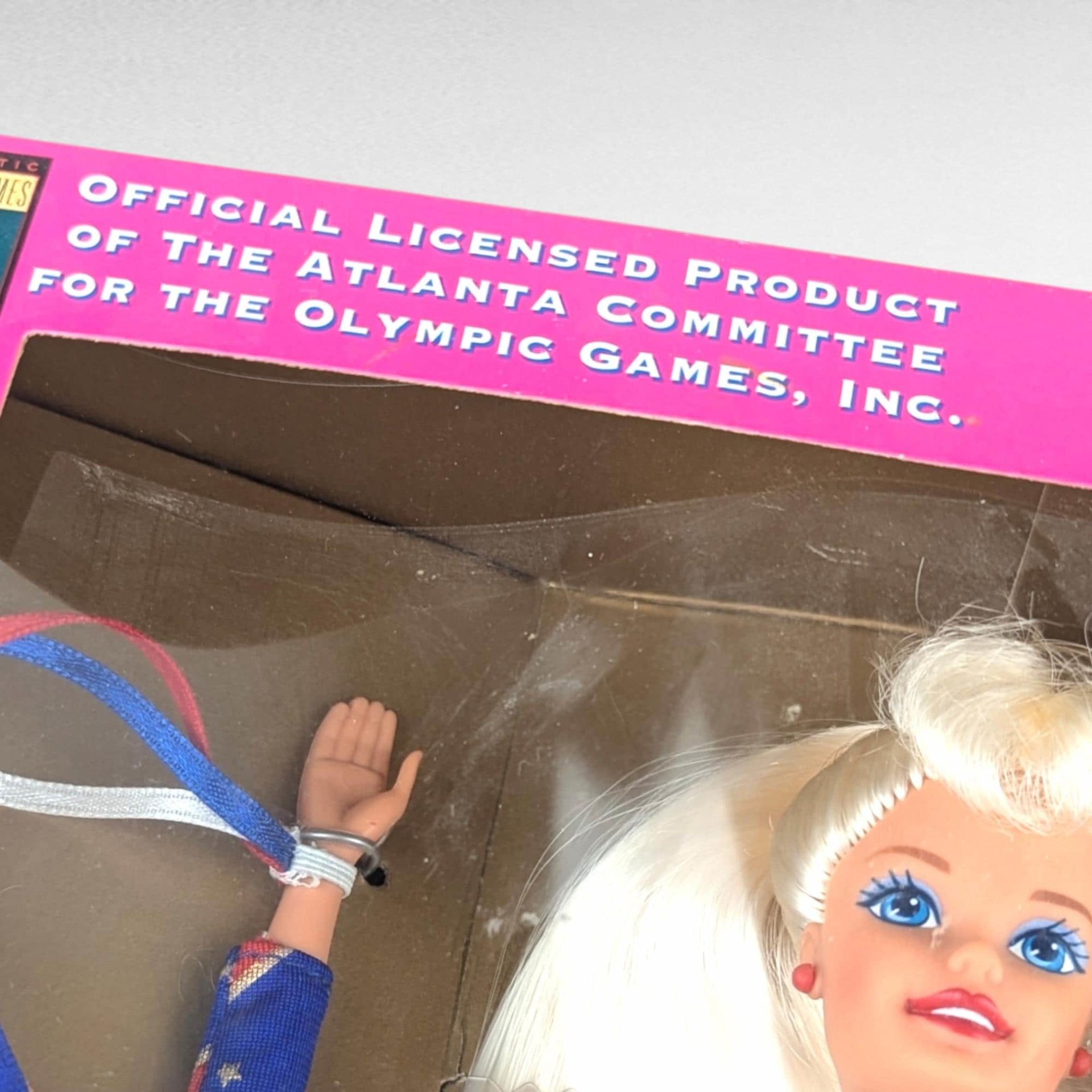 1995 Olympic Gymnast Barbie Doll, Vintage Barbie, Collectible Barbie, Olympic Barbie, Gift for Barbie Collector