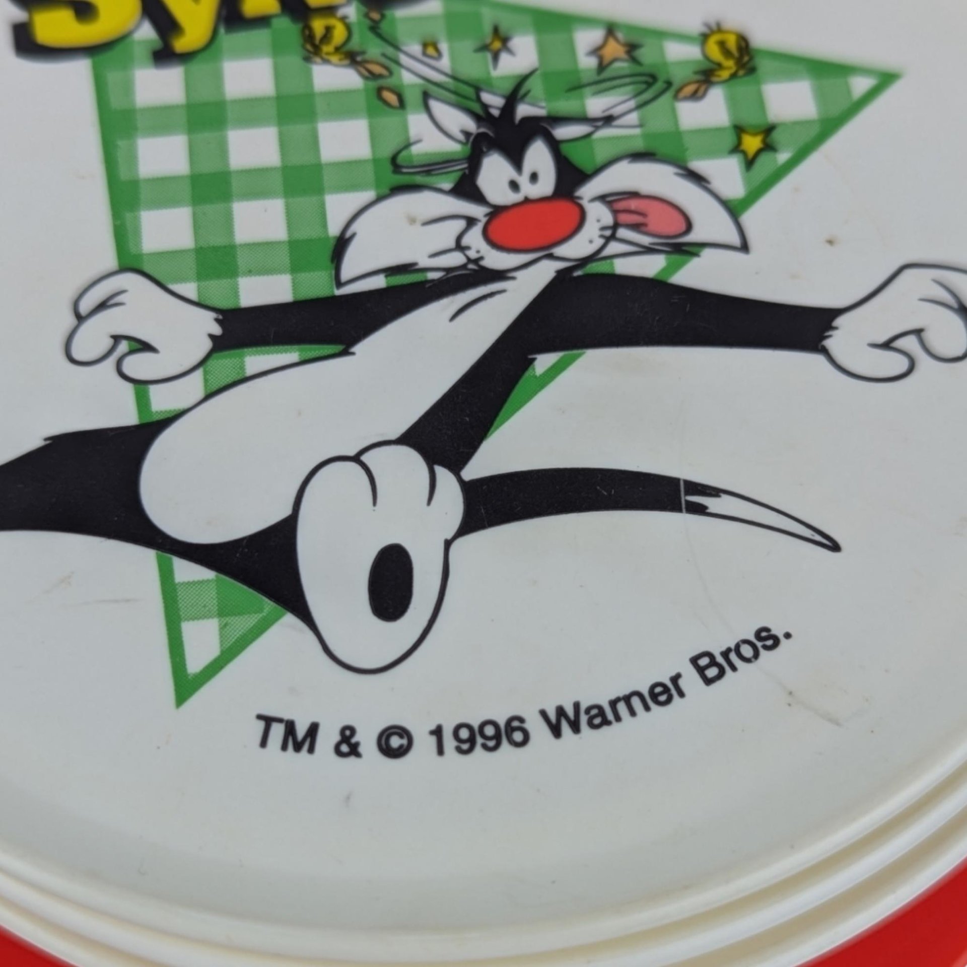Vintage 1996 Looney Tunes Sylvester Child's Play Set, Chilton, Pretend Play, Kids Kitchen, Gift for Child, Collector's Item