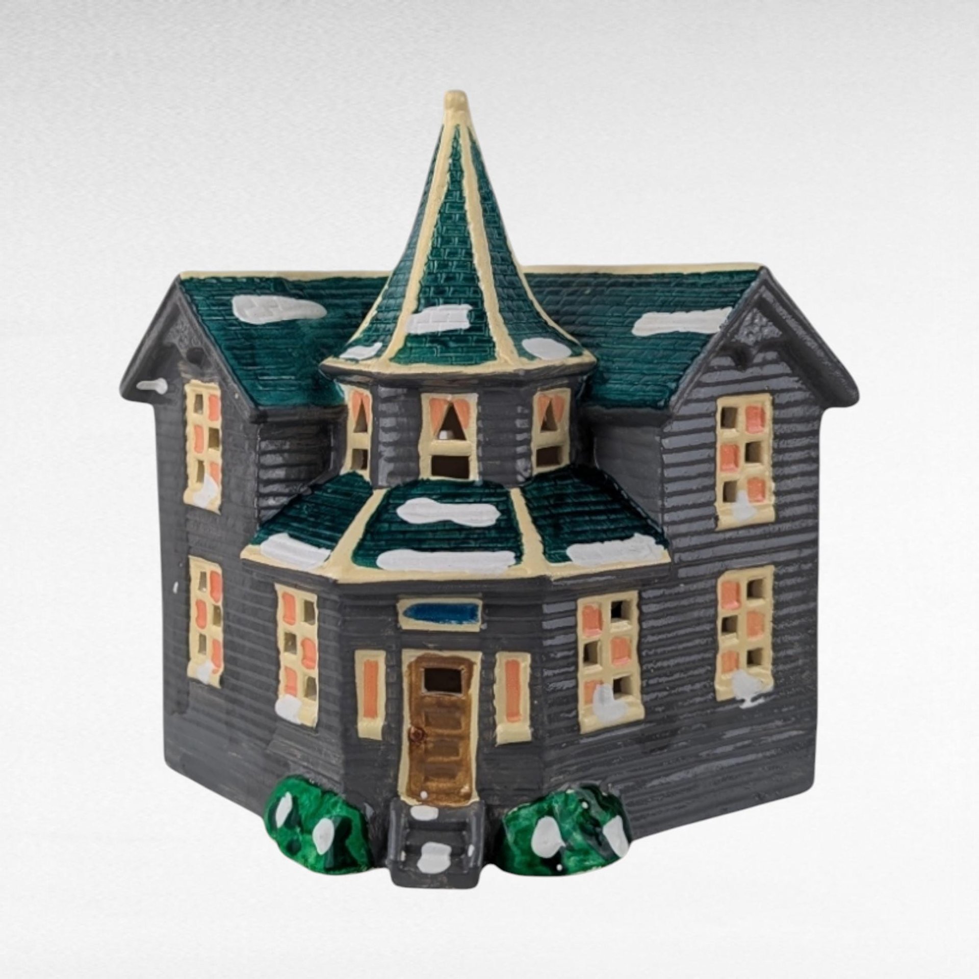 1985 Department 56 Snow Village Bayport House, Vintage Christmas Village Collectible, Holiday Decor Gift