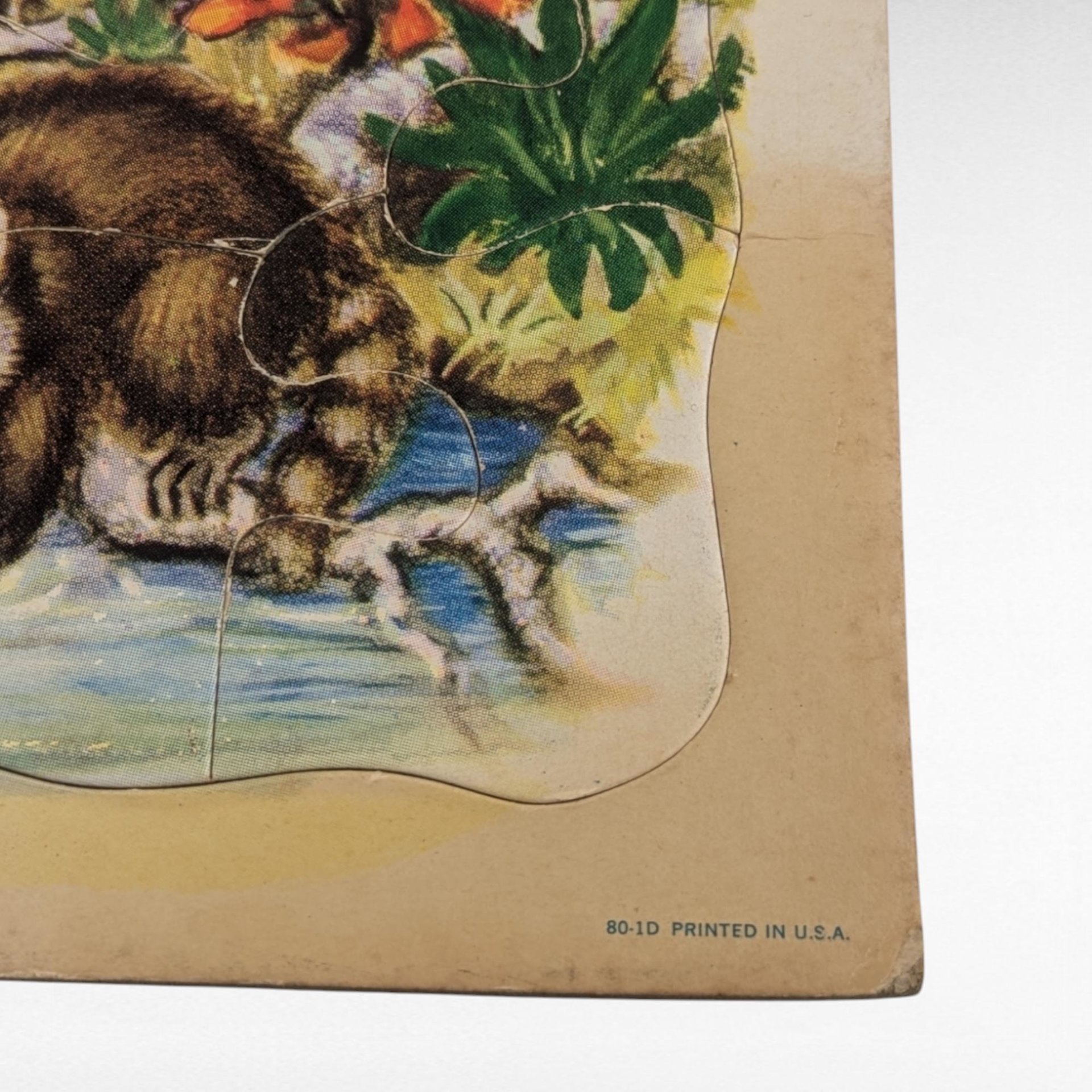 Vintage Playskool Tray Puzzles, Kids Puzzles, Animal Puzzles, Educational Toys, Children's Gifts, Collectible Toys, 1970s Toys