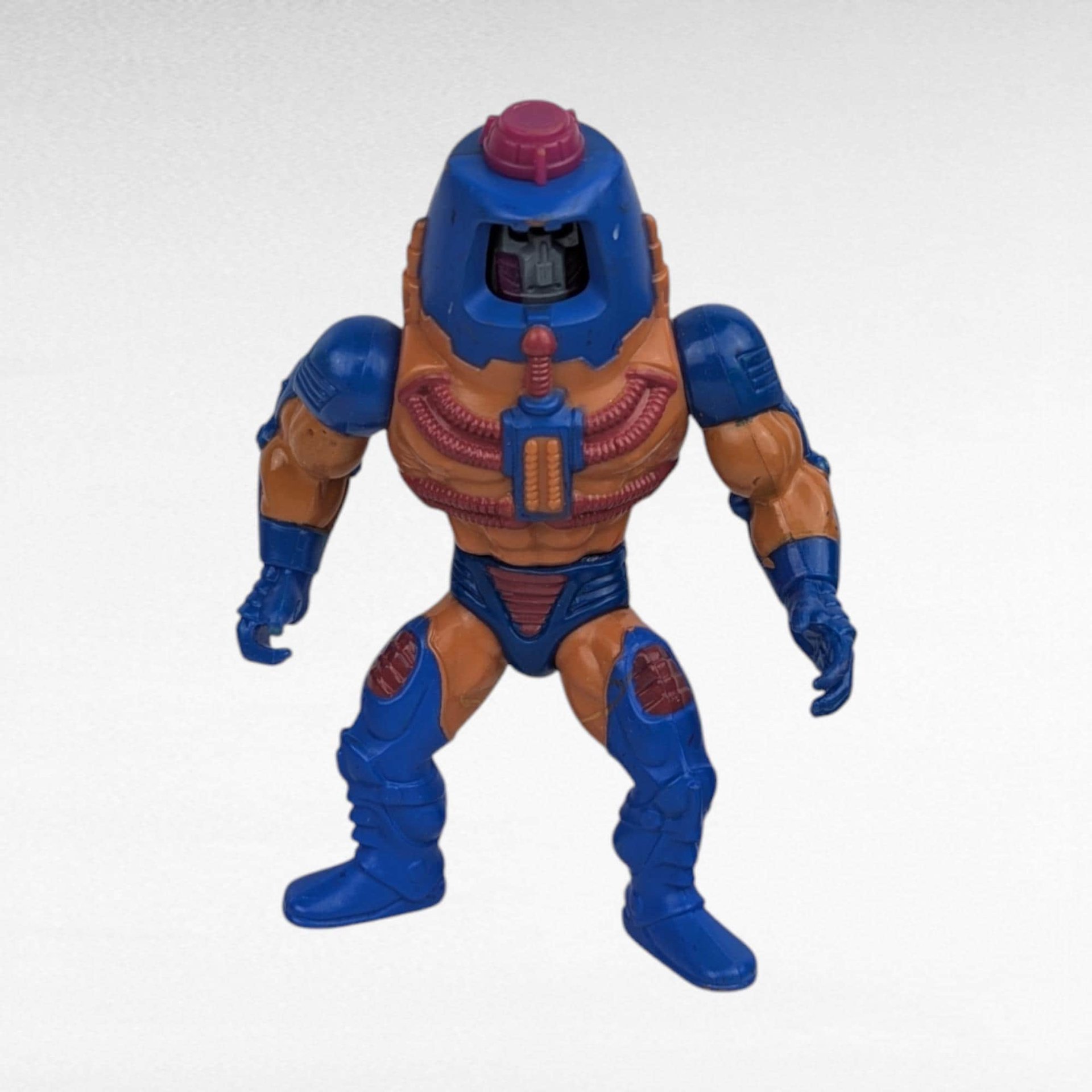 Vintage Masters of the Universe Action Figures, Man-E-Faces, Whiplash, Jitsu, Clawful, 1980s MOTU Toys, Collectible Figures