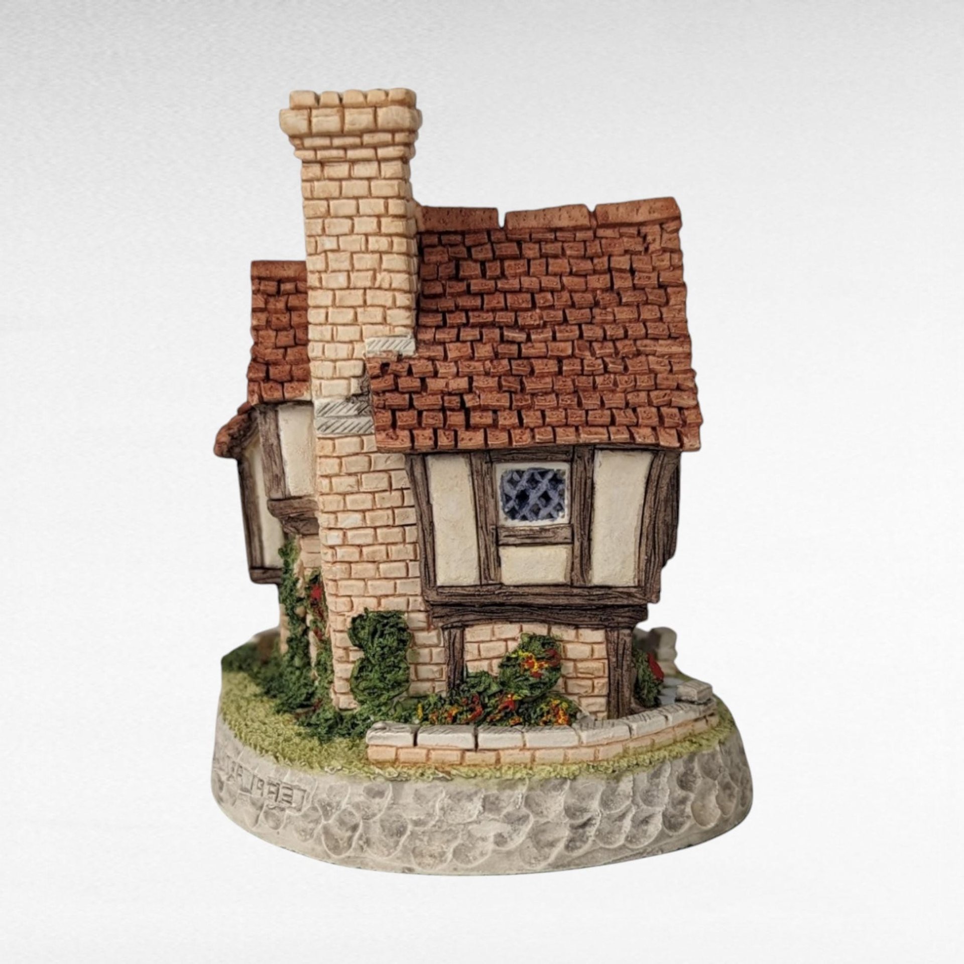 1993 David Winter Cottage "The Hall" | with COA and Original Box | Vintage Collectible