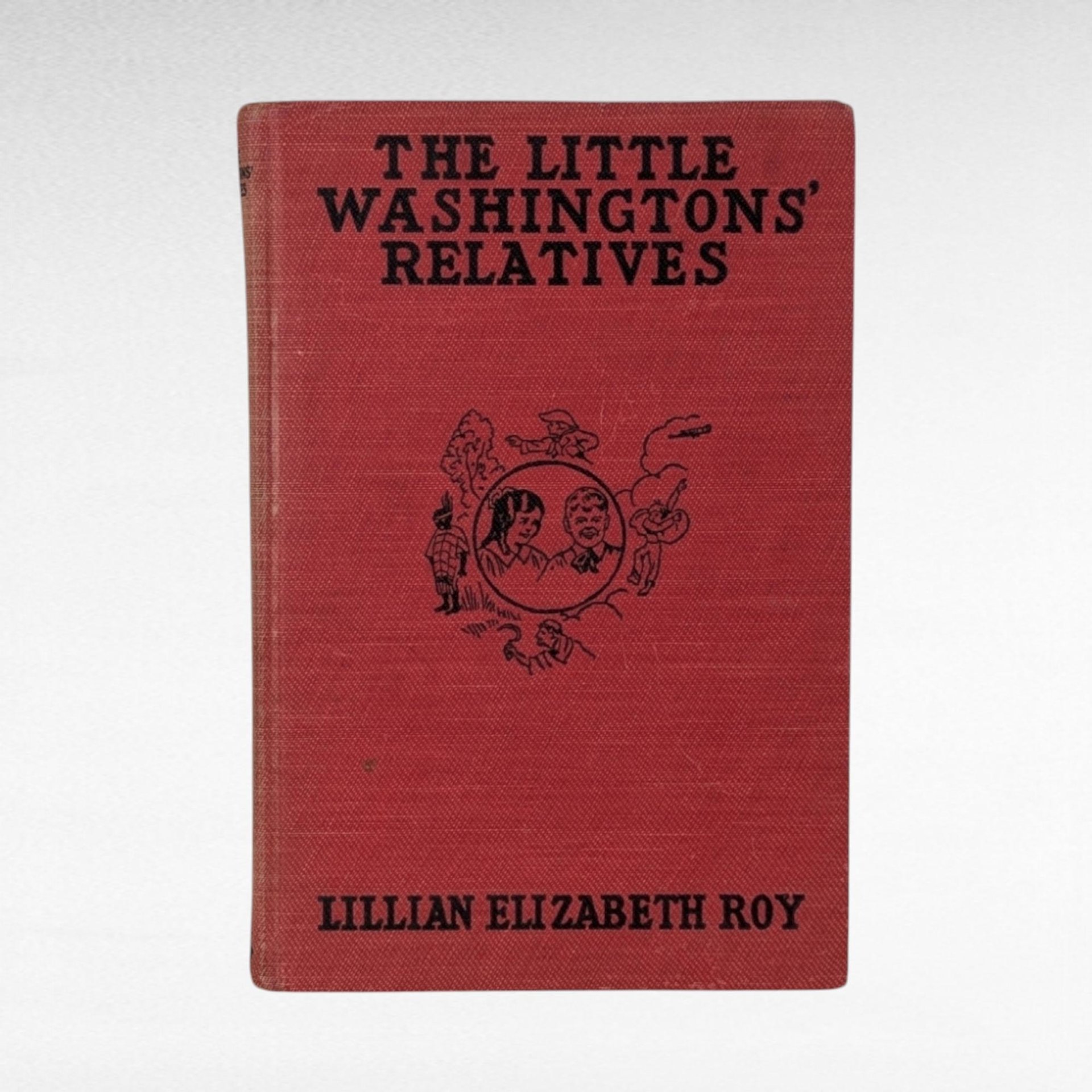 1918 The Little Washingtons' Relatives Book, Lillian Elizabeth Roy, Antique Children's Literature, Gift for Collector
