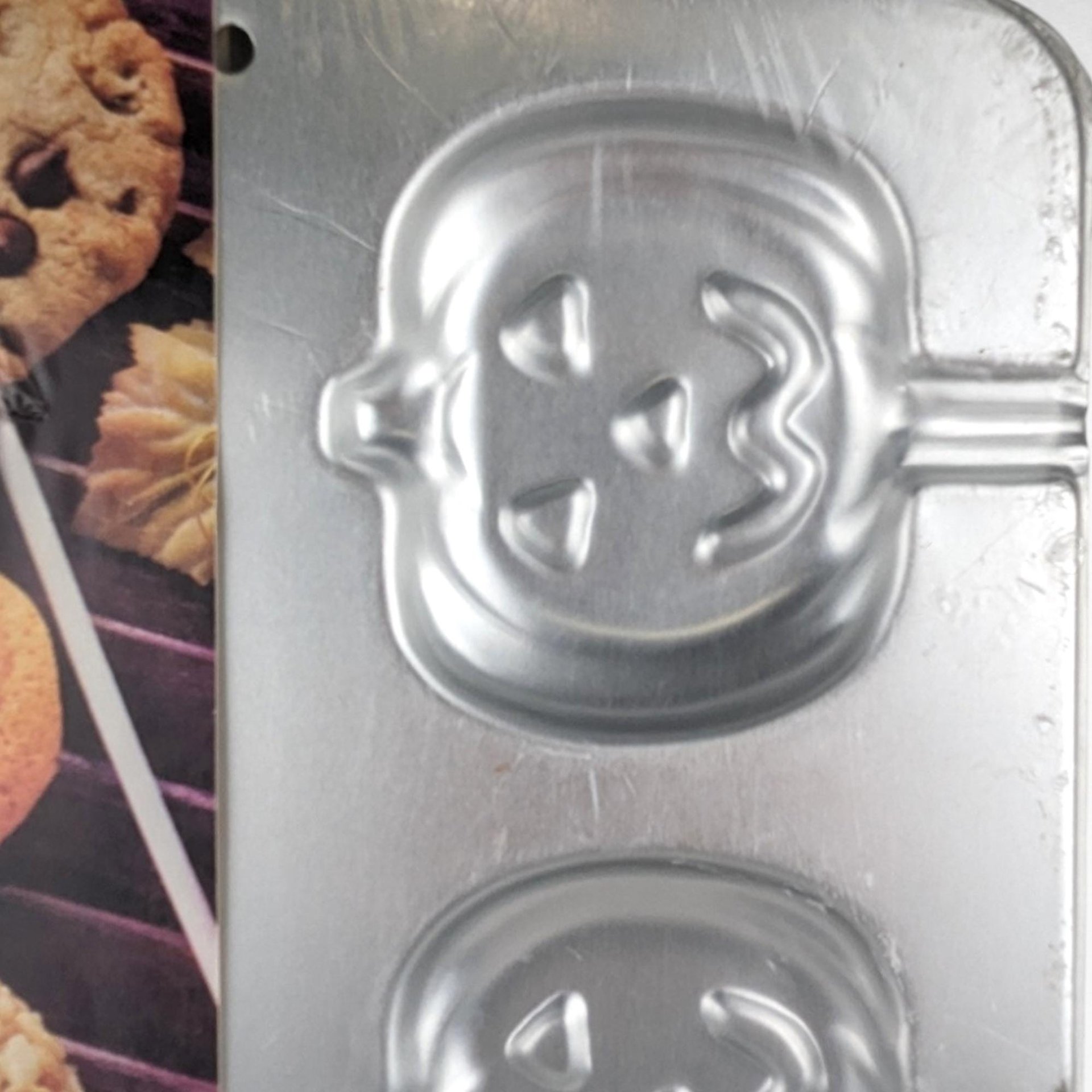 Vintage Wilton Halloween Baking Pans, 1990 & 1995 Pumpkin Cake Pans, Jack O Lantern Treat Pan, Fall Baking, Gift for Baker